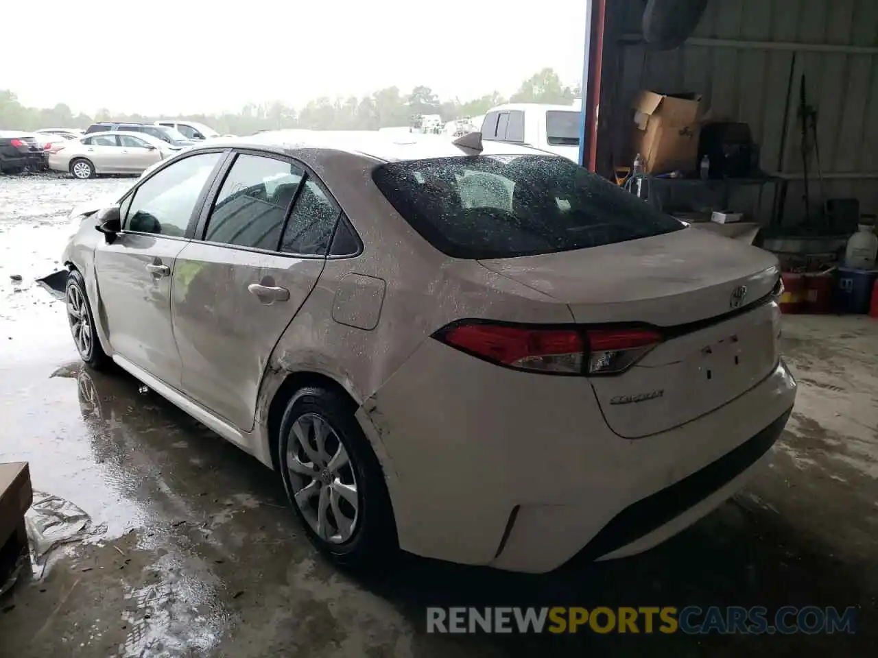 3 Photograph of a damaged car 5YFEPRAE4LP121432 TOYOTA COROLLA 2020