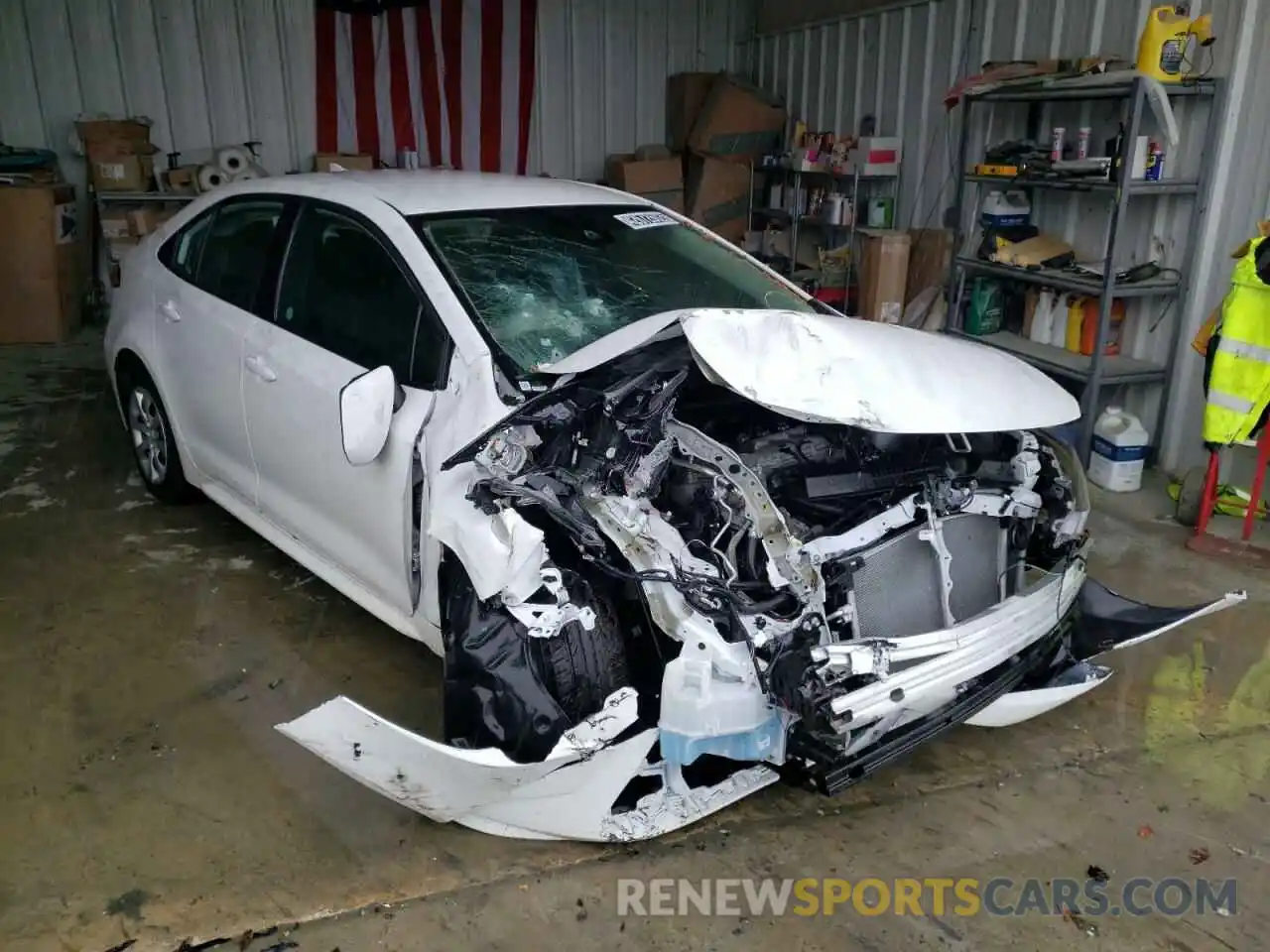 9 Photograph of a damaged car 5YFEPRAE4LP121432 TOYOTA COROLLA 2020