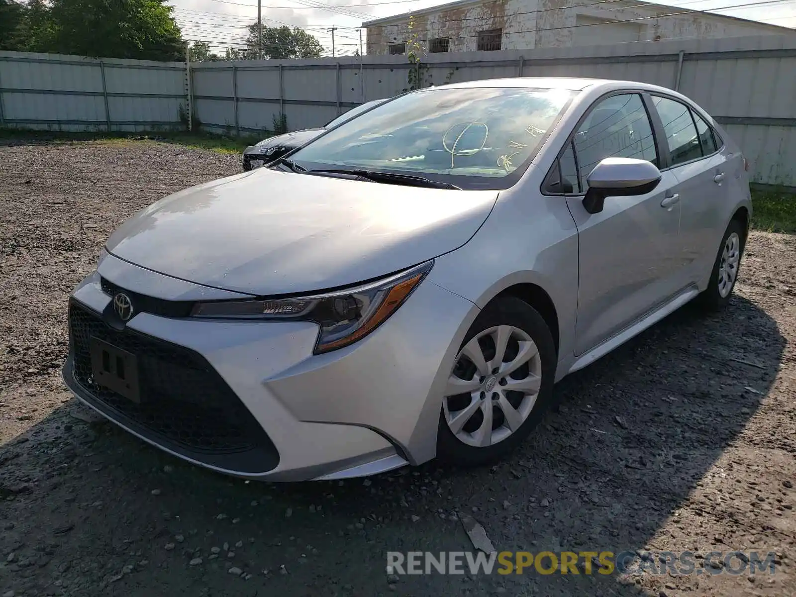 2 Photograph of a damaged car 5YFEPRAE4LP121785 TOYOTA COROLLA 2020