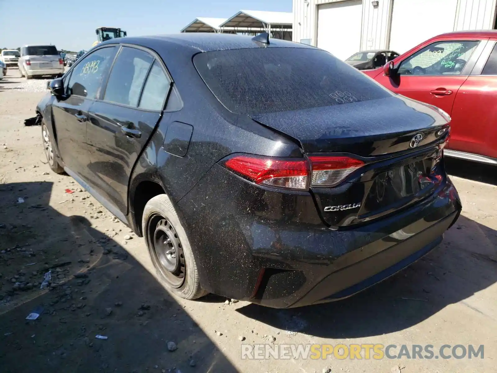 3 Photograph of a damaged car 5YFEPRAE4LP122614 TOYOTA COROLLA 2020