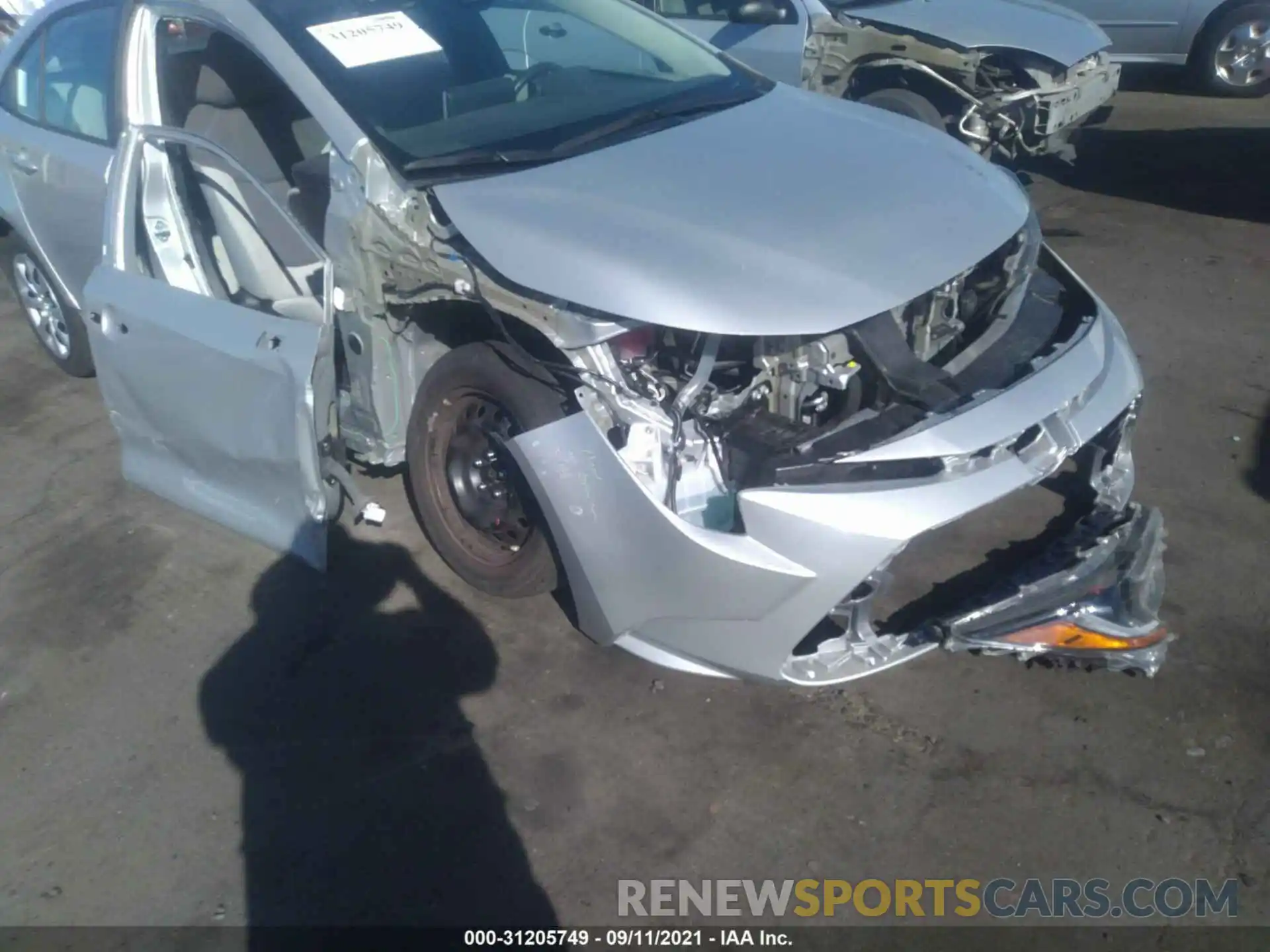 6 Photograph of a damaged car 5YFEPRAE4LP123357 TOYOTA COROLLA 2020