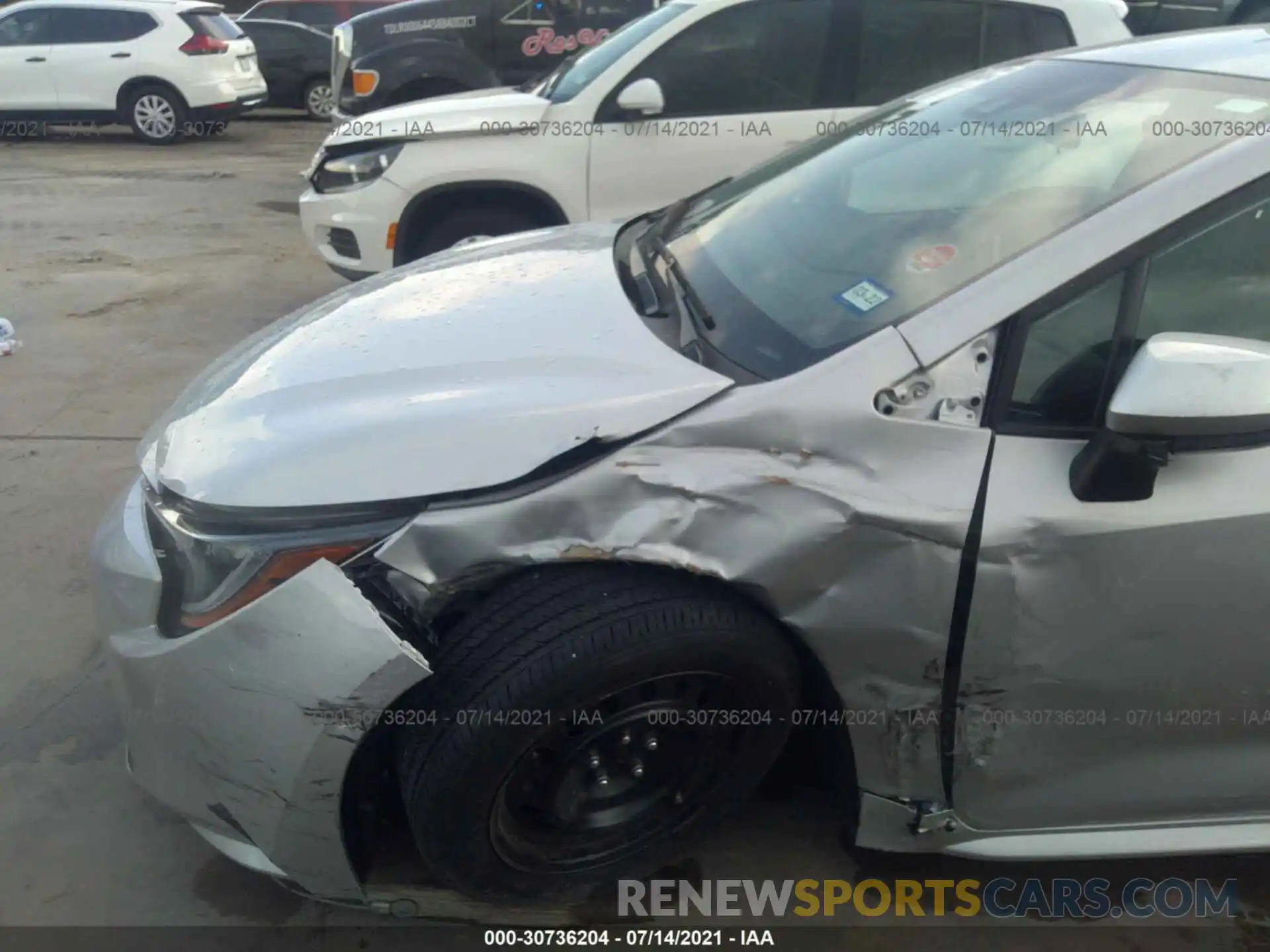 6 Photograph of a damaged car 5YFEPRAE4LP123424 TOYOTA COROLLA 2020