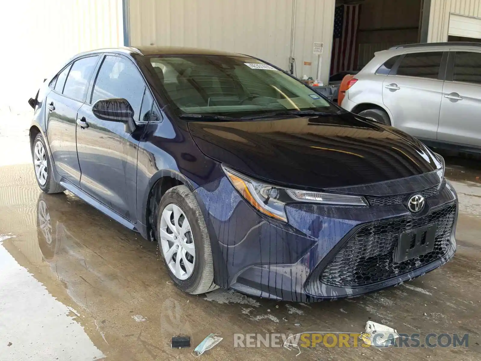 1 Photograph of a damaged car 5YFEPRAE4LP125903 TOYOTA COROLLA 2020