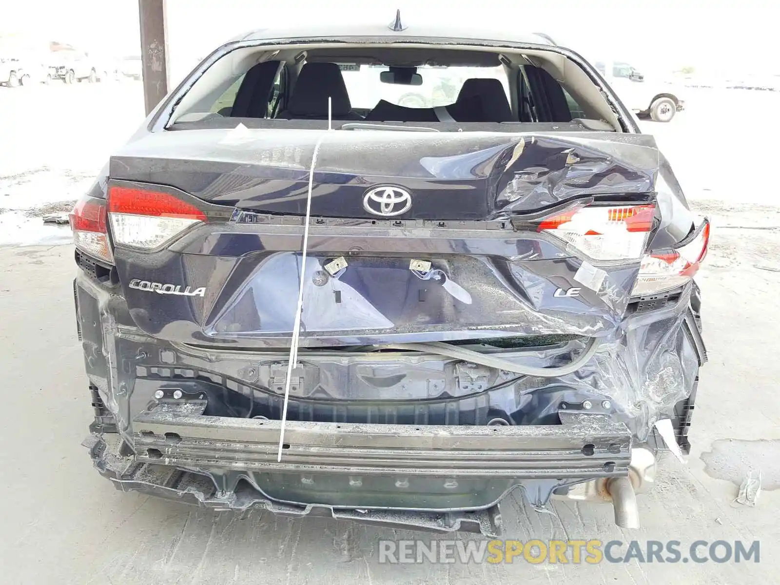 9 Photograph of a damaged car 5YFEPRAE4LP125903 TOYOTA COROLLA 2020