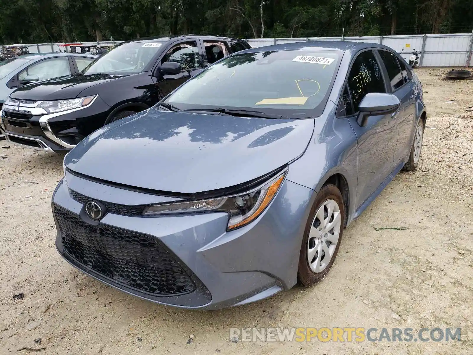 2 Photograph of a damaged car 5YFEPRAE4LP126923 TOYOTA COROLLA 2020