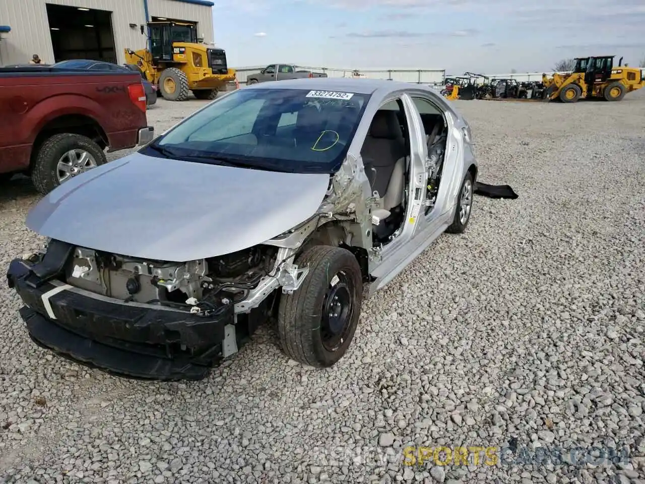 9 Photograph of a damaged car 5YFEPRAE4LP128543 TOYOTA COROLLA 2020