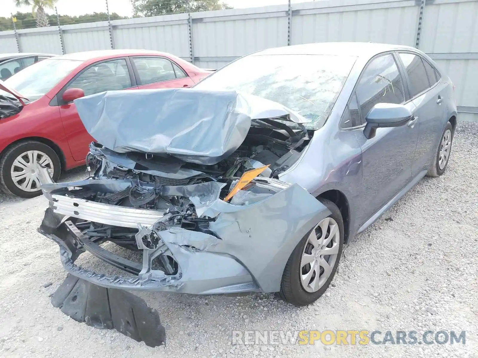 2 Photograph of a damaged car 5YFEPRAE4LP129840 TOYOTA COROLLA 2020