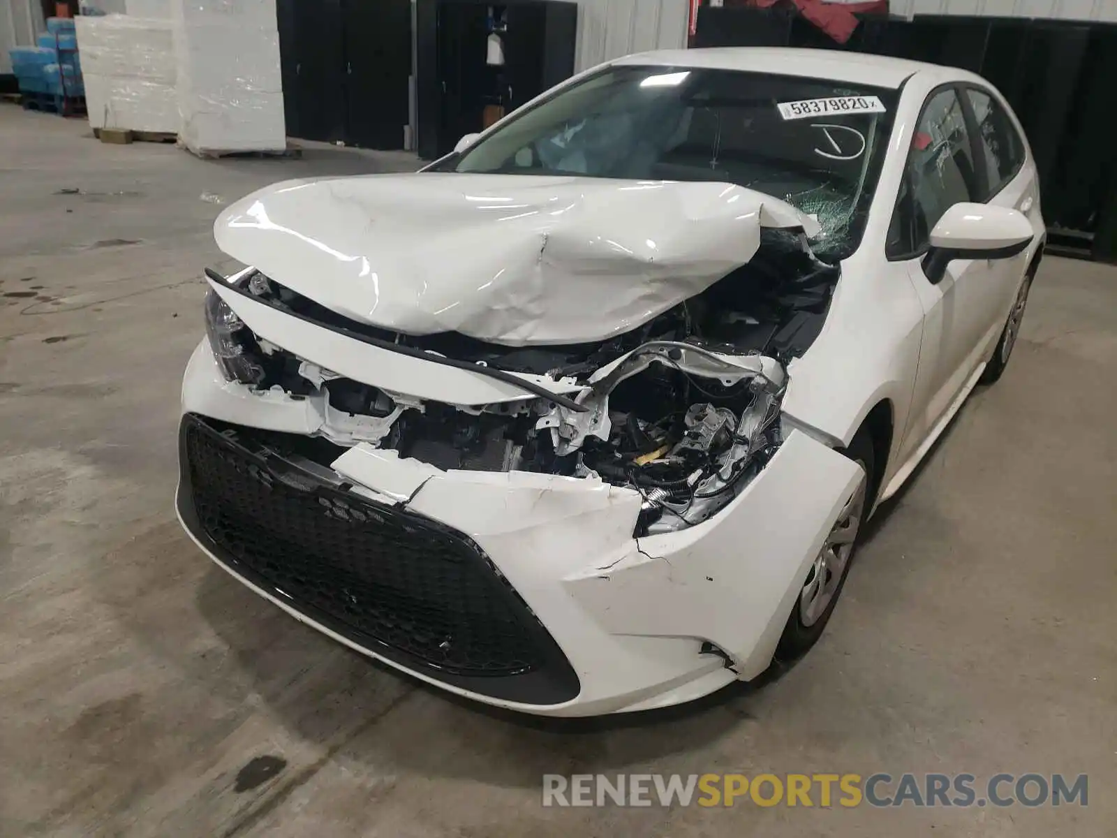 9 Photograph of a damaged car 5YFEPRAE4LP131135 TOYOTA COROLLA 2020