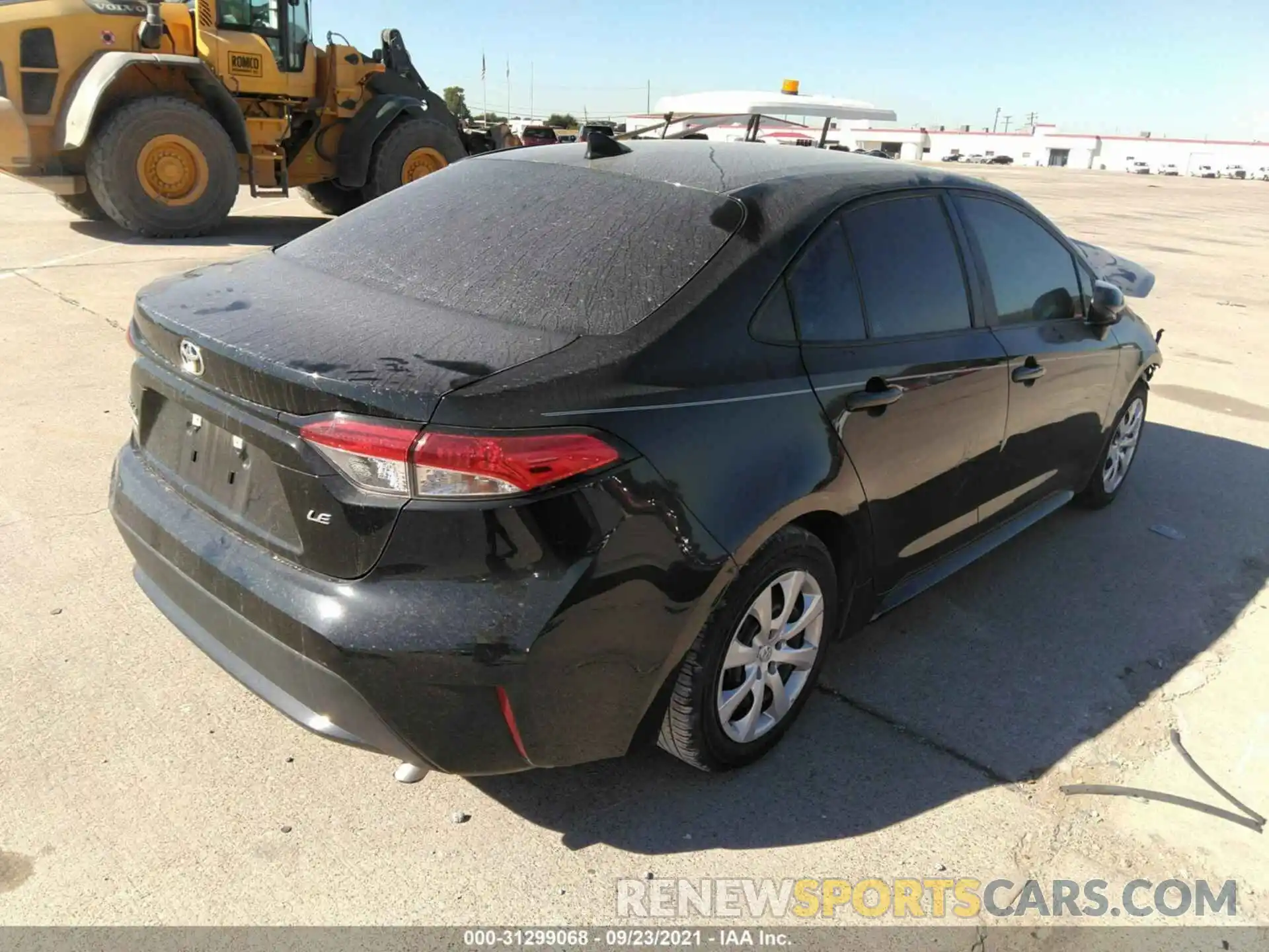 4 Photograph of a damaged car 5YFEPRAE4LP133435 TOYOTA COROLLA 2020