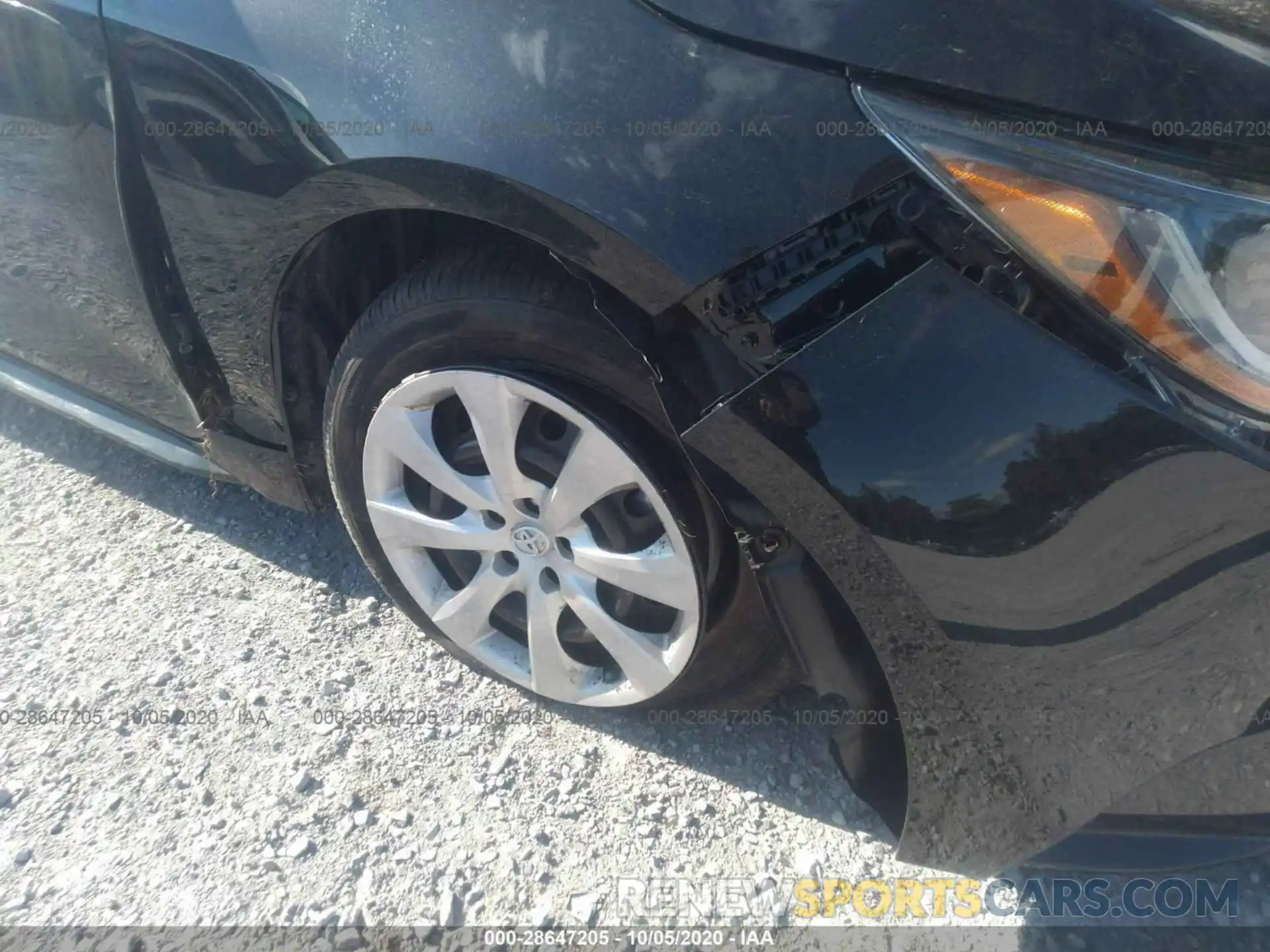 6 Photograph of a damaged car 5YFEPRAE4LP134679 TOYOTA COROLLA 2020