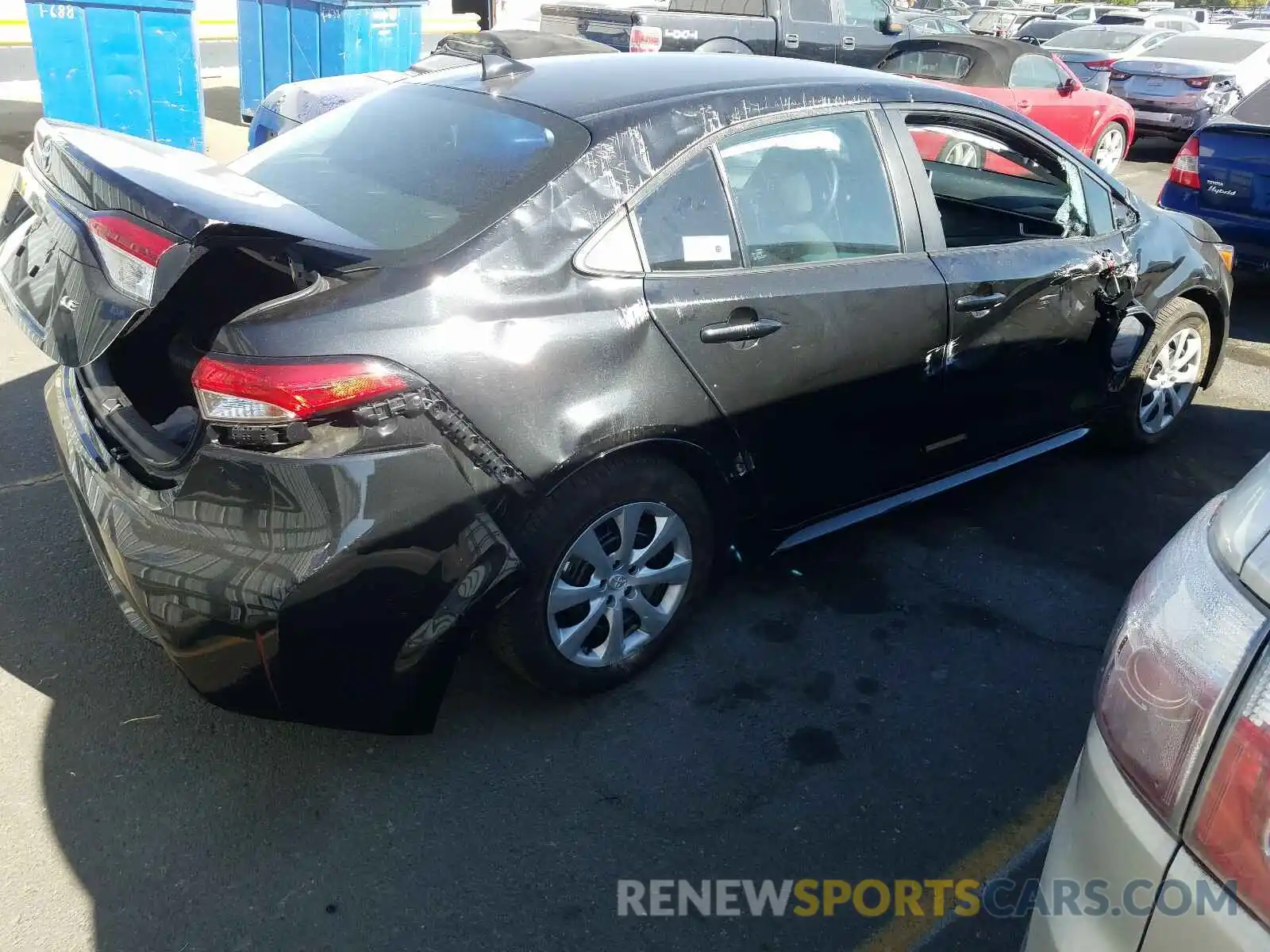 9 Photograph of a damaged car 5YFEPRAE4LP138747 TOYOTA COROLLA 2020