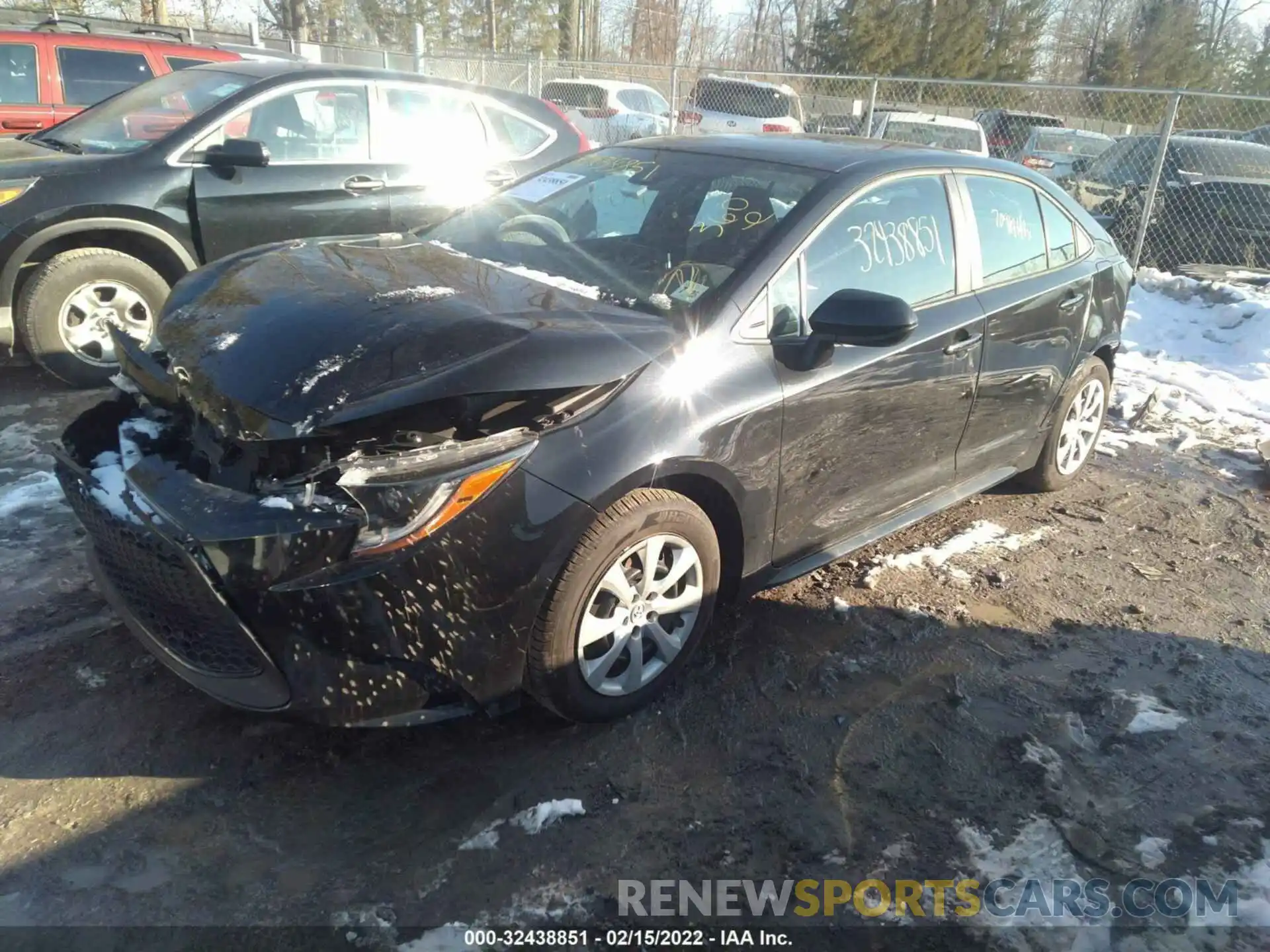 2 Photograph of a damaged car 5YFEPRAE4LP140904 TOYOTA COROLLA 2020