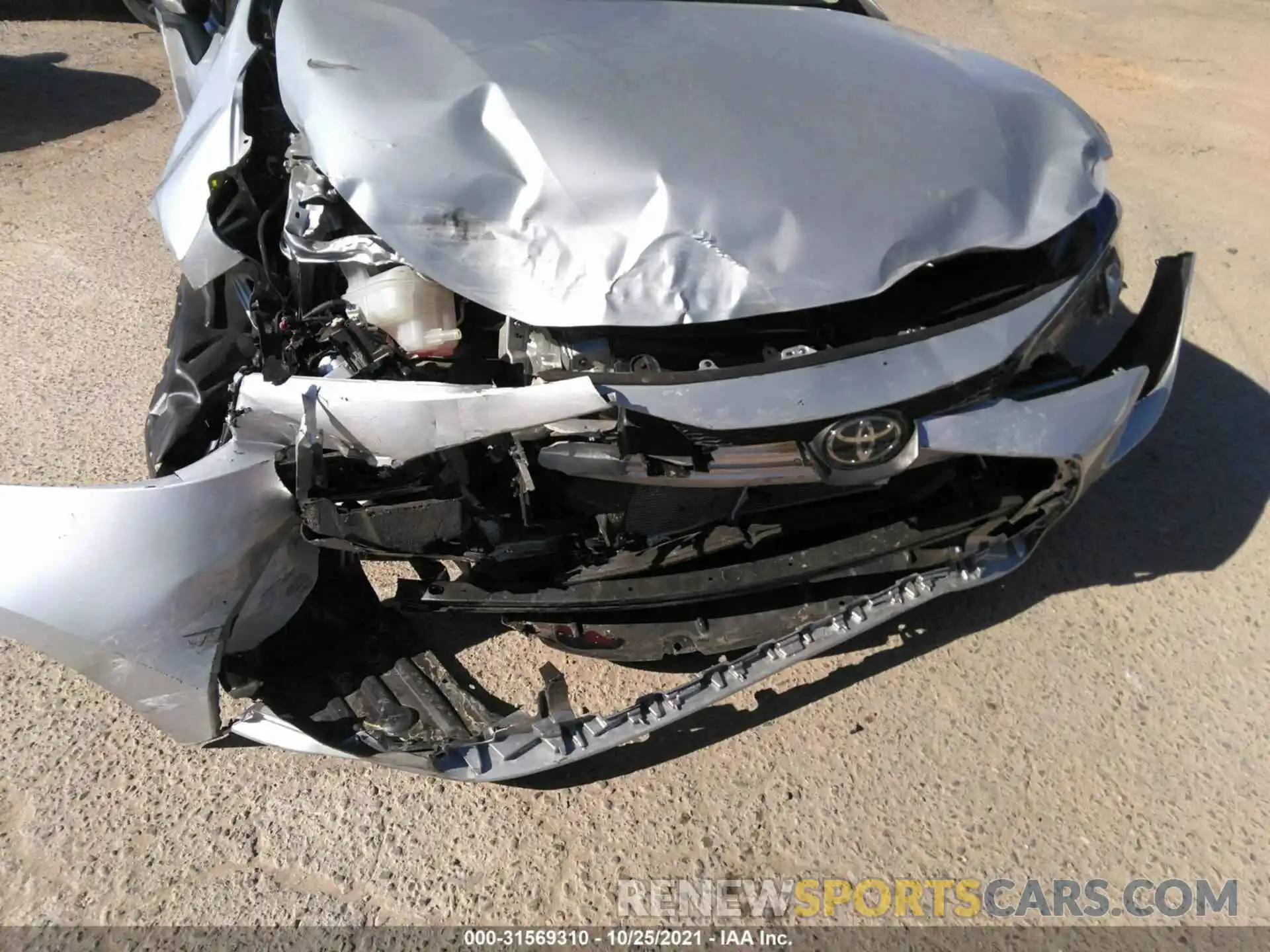 6 Photograph of a damaged car 5YFEPRAE4LP145312 TOYOTA COROLLA 2020