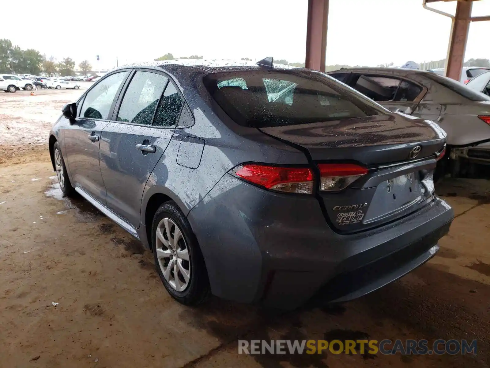 3 Photograph of a damaged car 5YFEPRAE4LP145570 TOYOTA COROLLA 2020