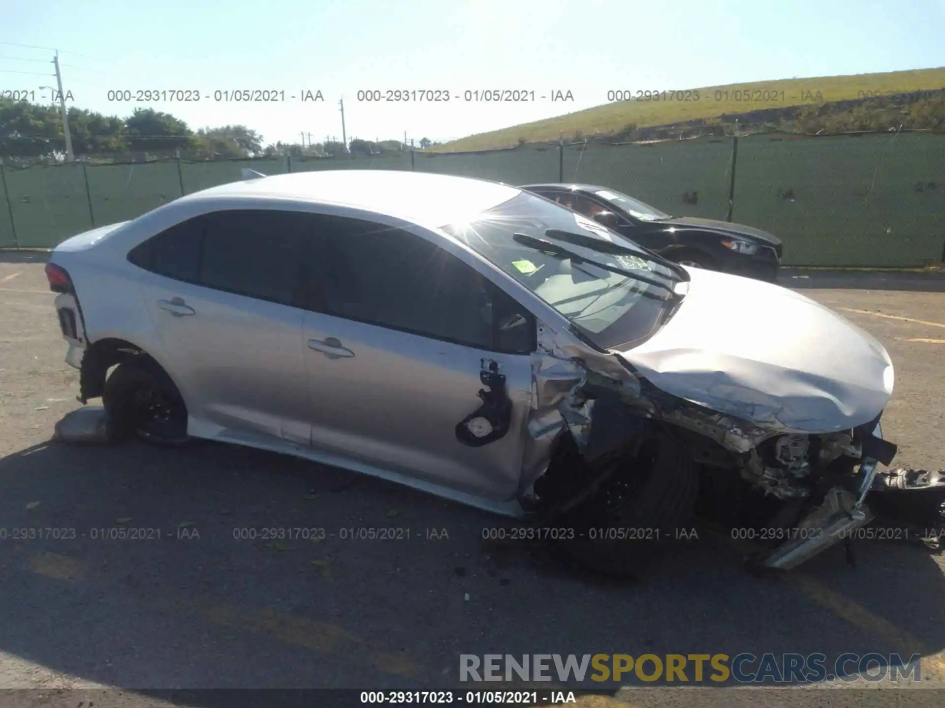 6 Photograph of a damaged car 5YFEPRAE4LP146489 TOYOTA COROLLA 2020