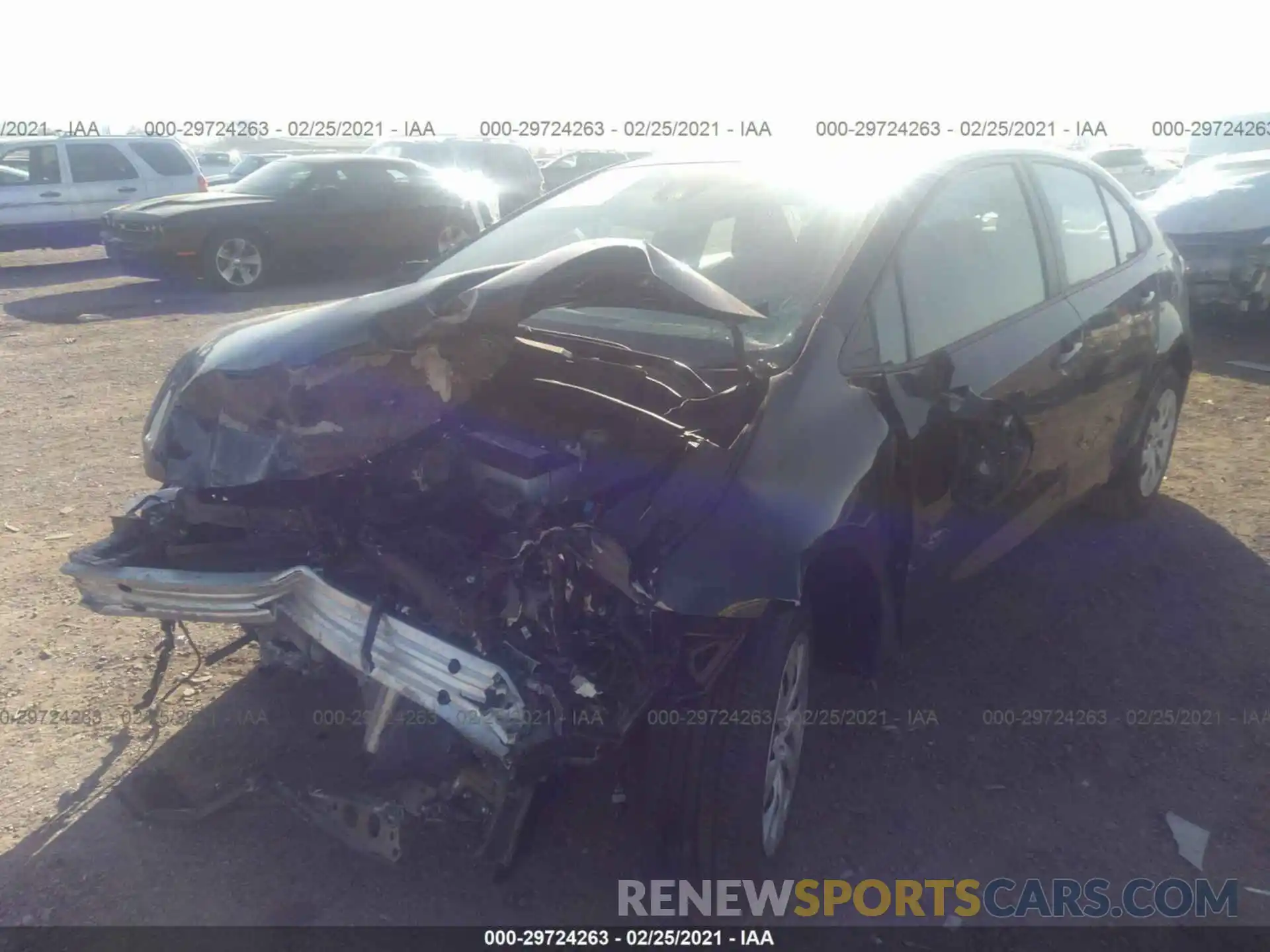 6 Photograph of a damaged car 5YFEPRAE5LP001171 TOYOTA COROLLA 2020