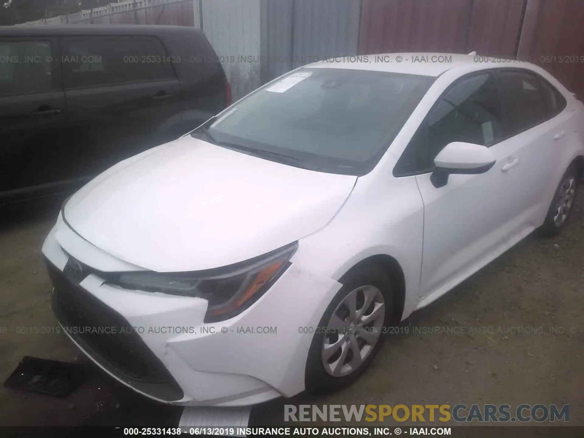 2 Photograph of a damaged car 5YFEPRAE5LP002059 TOYOTA COROLLA 2020