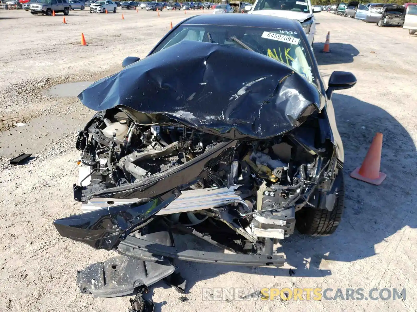 9 Photograph of a damaged car 5YFEPRAE5LP004376 TOYOTA COROLLA 2020