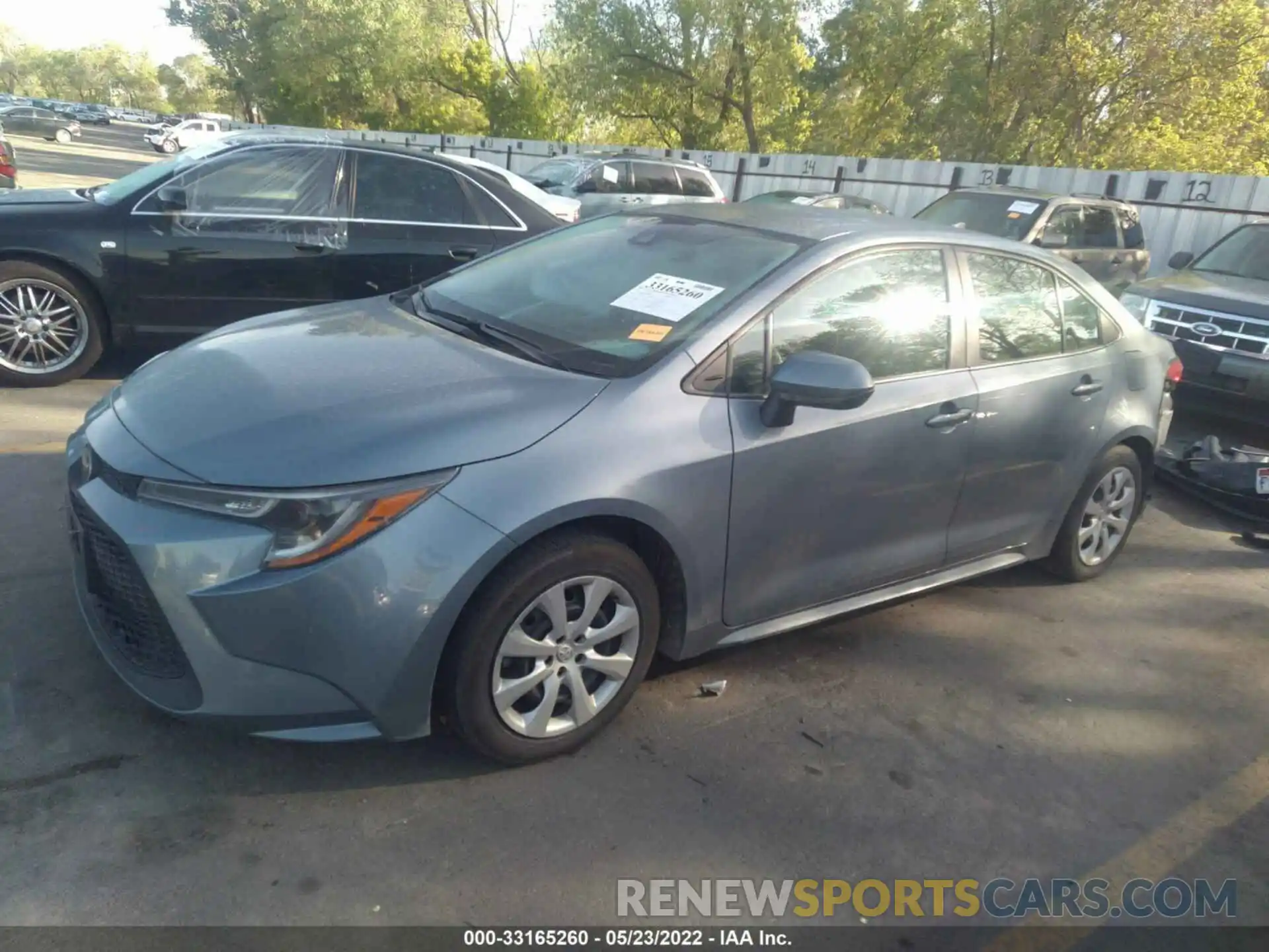 2 Photograph of a damaged car 5YFEPRAE5LP004846 TOYOTA COROLLA 2020