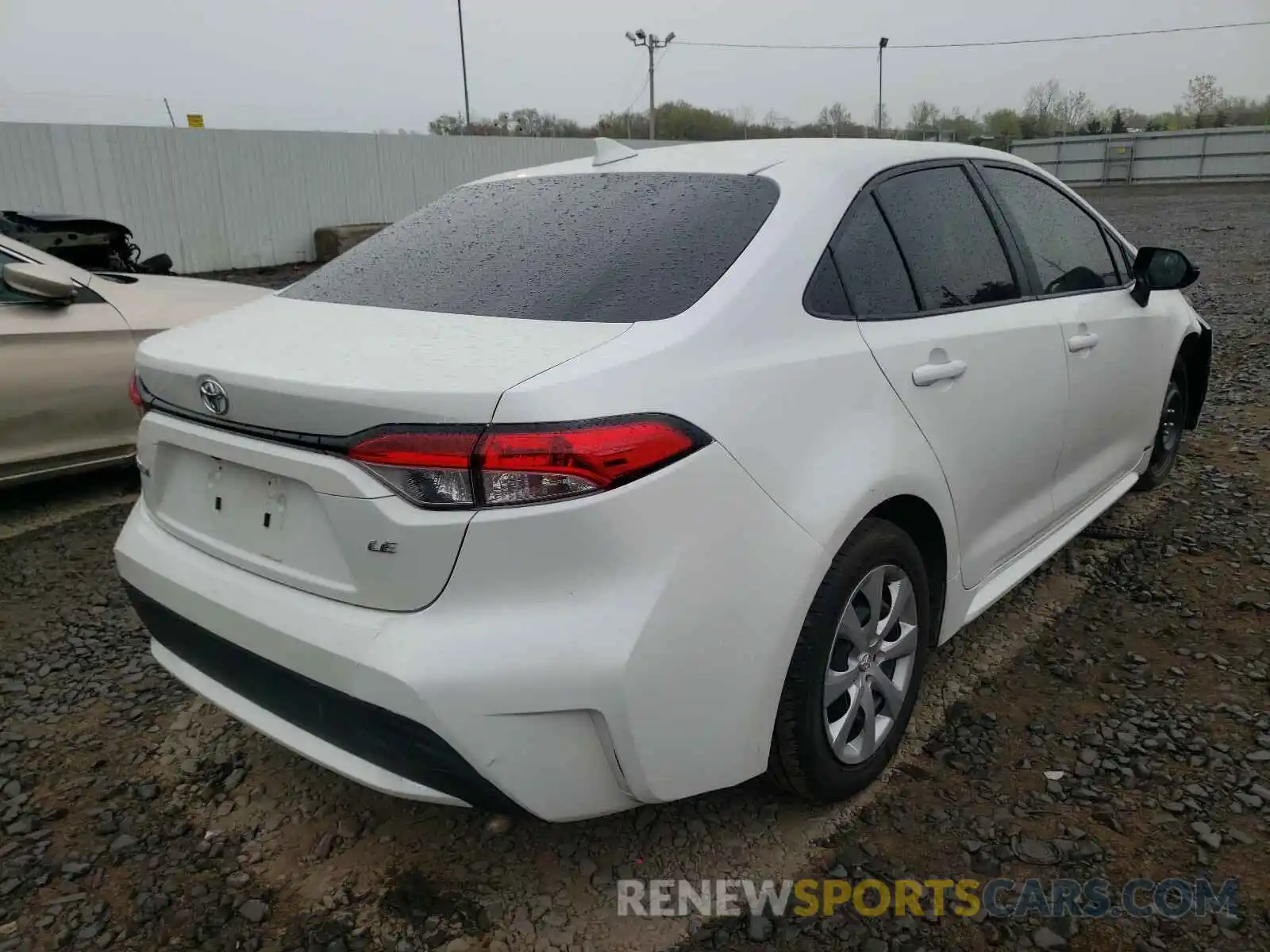 4 Photograph of a damaged car 5YFEPRAE5LP005091 TOYOTA COROLLA 2020