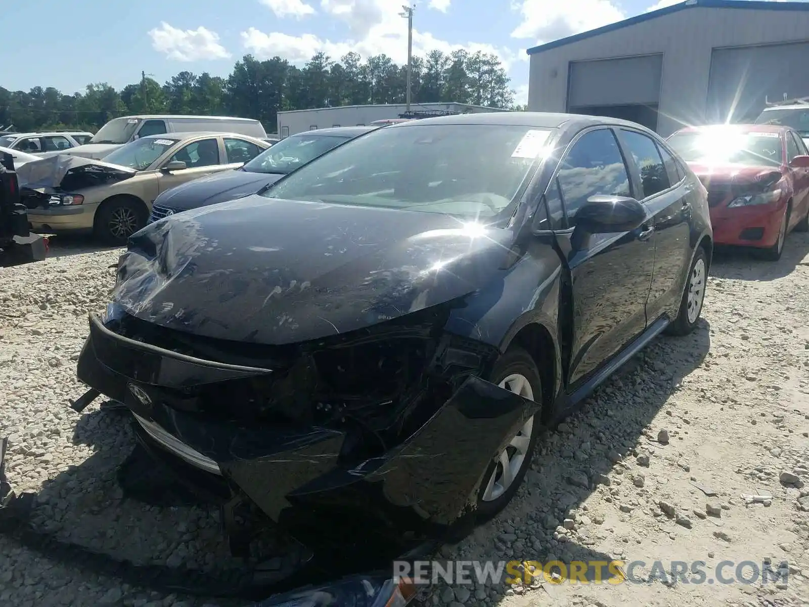 2 Photograph of a damaged car 5YFEPRAE5LP006354 TOYOTA COROLLA 2020