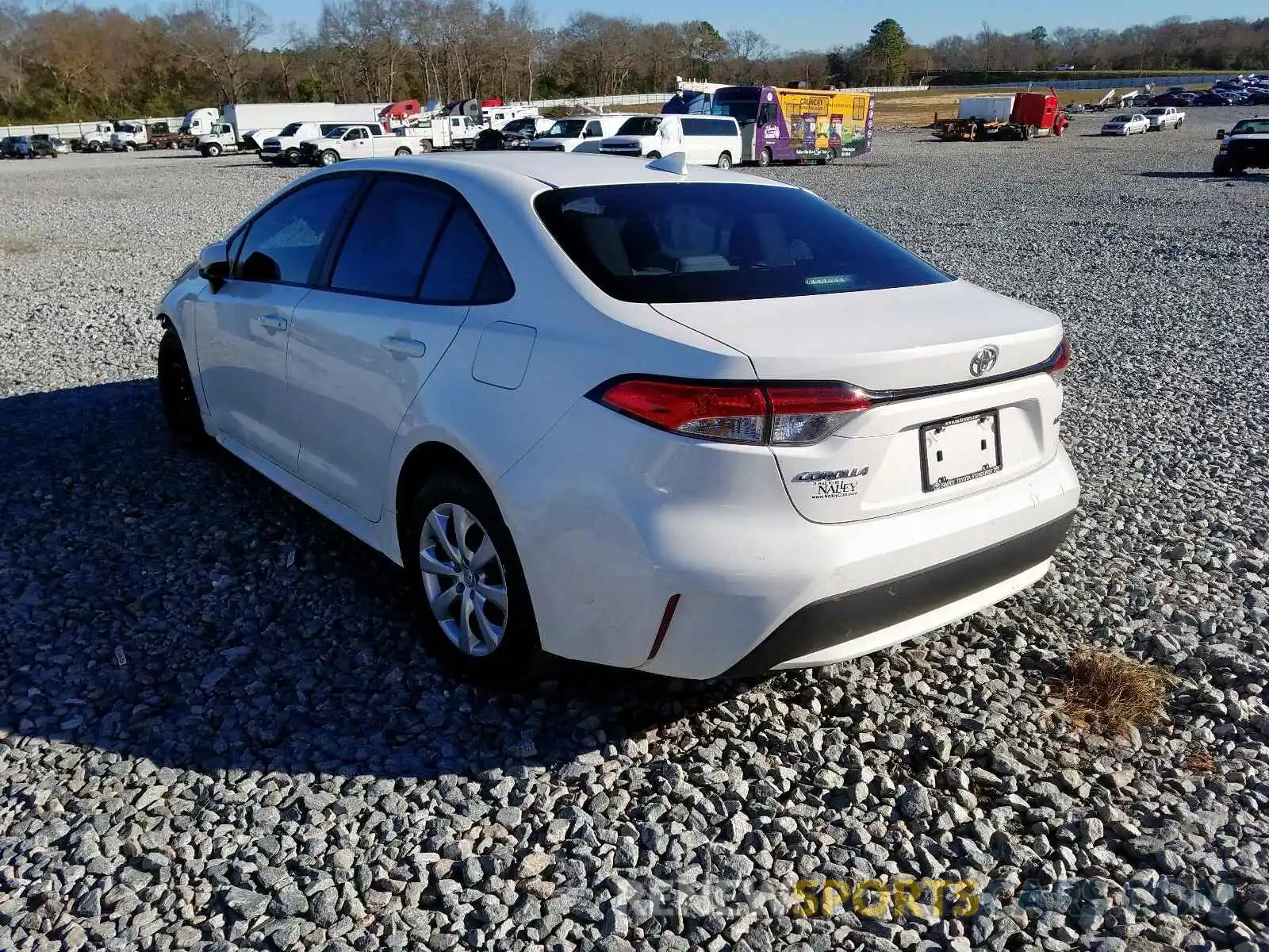 3 Photograph of a damaged car 5YFEPRAE5LP007052 TOYOTA COROLLA 2020