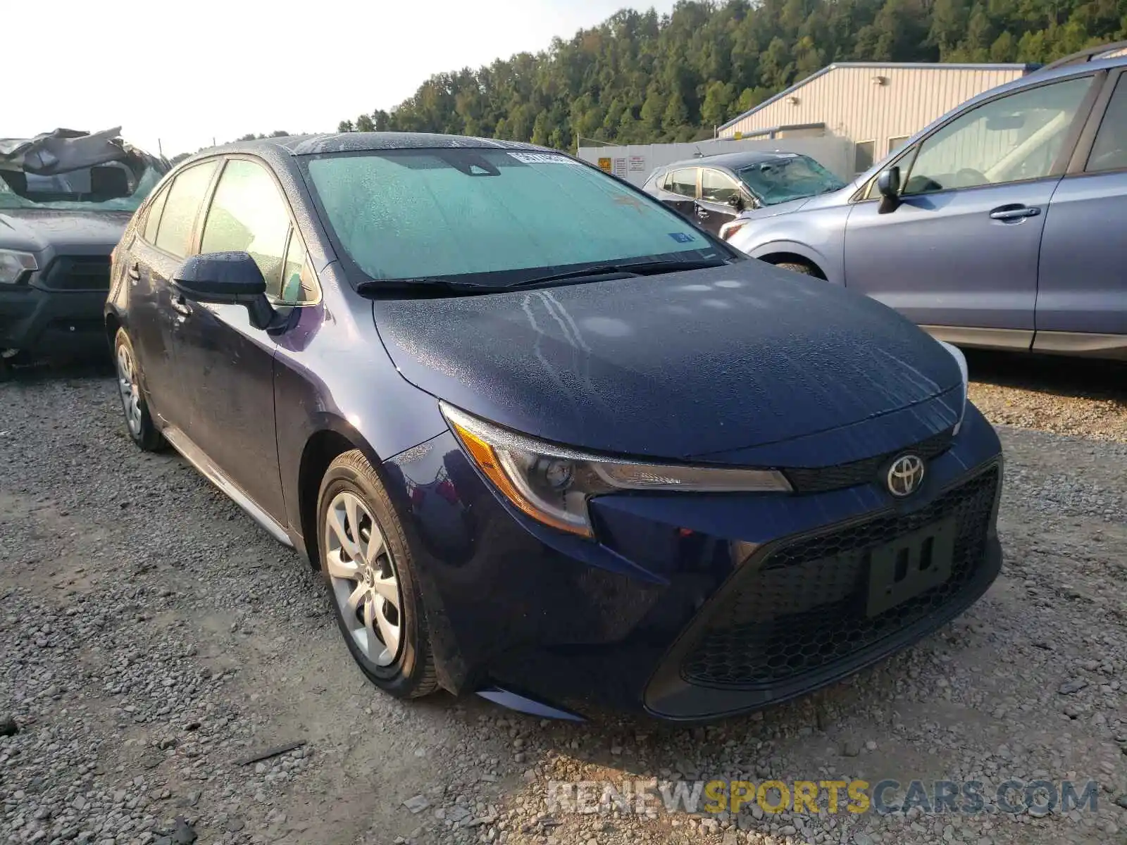 1 Photograph of a damaged car 5YFEPRAE5LP007780 TOYOTA COROLLA 2020