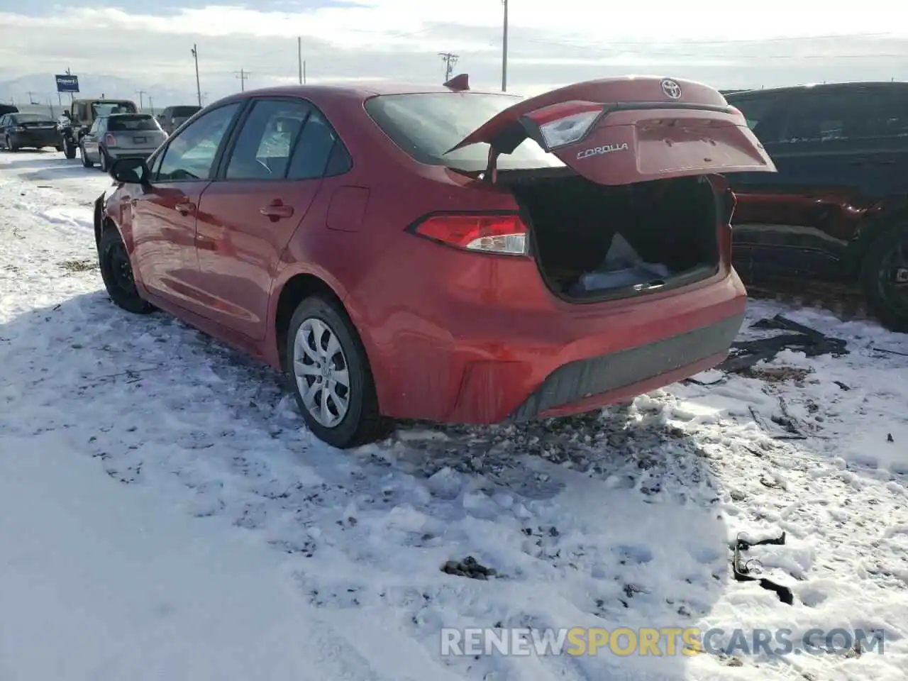 3 Photograph of a damaged car 5YFEPRAE5LP008461 TOYOTA COROLLA 2020