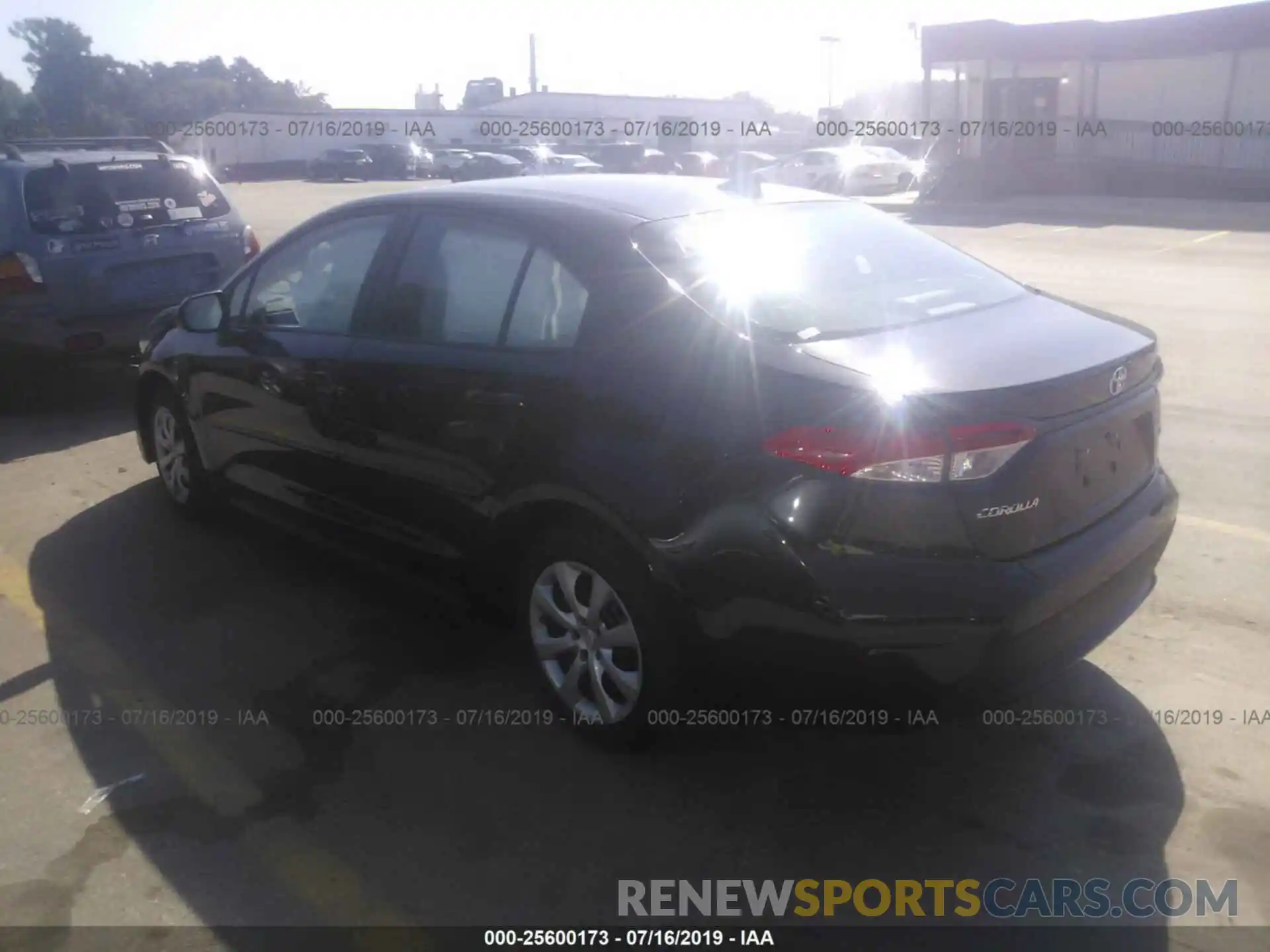 3 Photograph of a damaged car 5YFEPRAE5LP011134 TOYOTA COROLLA 2020