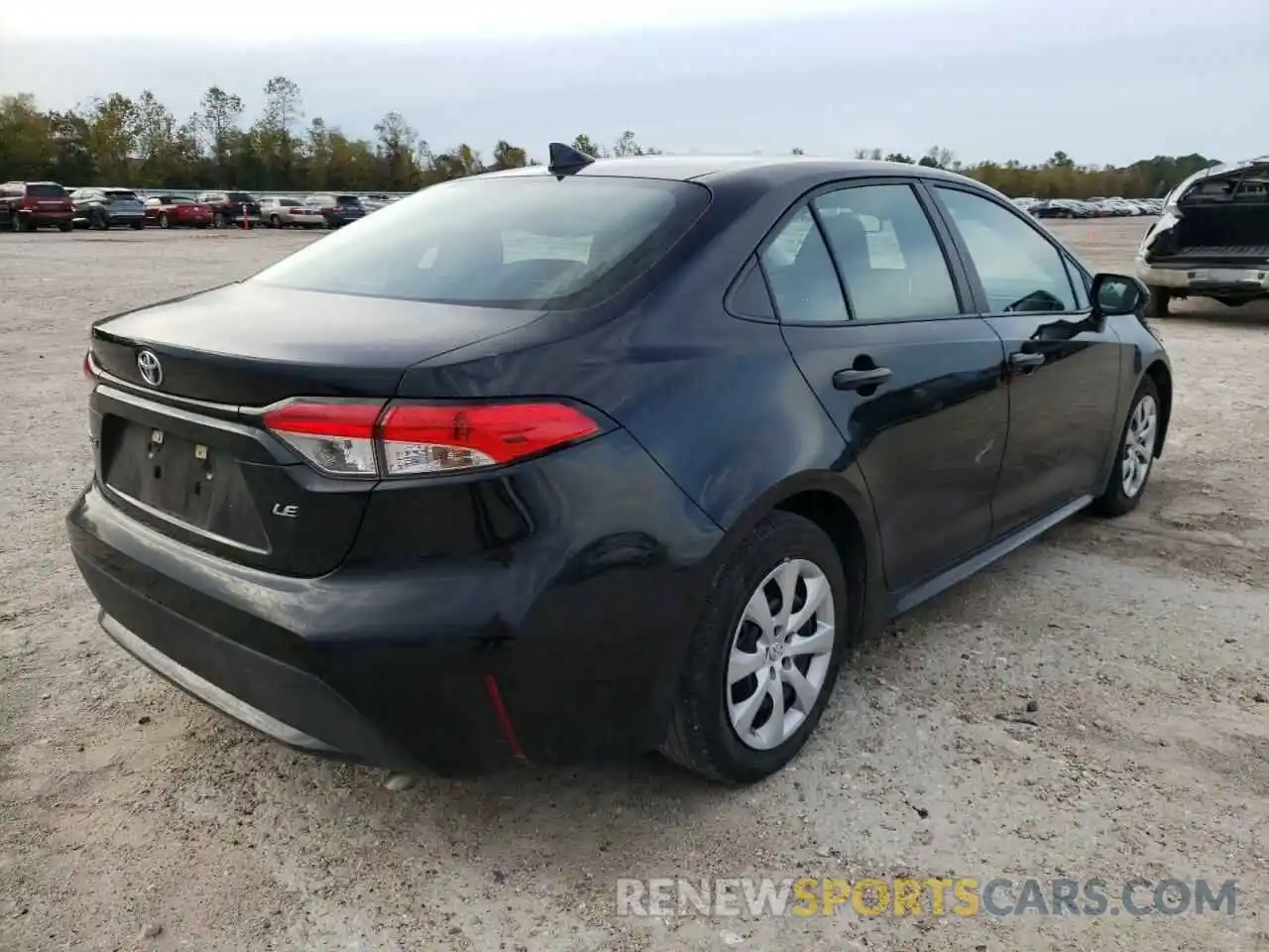 4 Photograph of a damaged car 5YFEPRAE5LP011845 TOYOTA COROLLA 2020