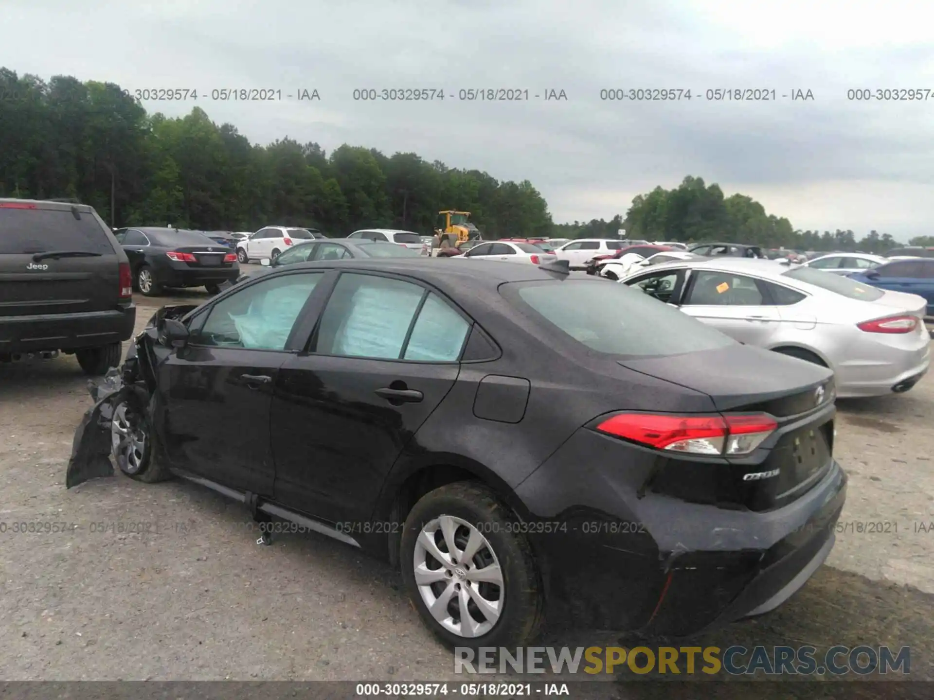 3 Photograph of a damaged car 5YFEPRAE5LP013255 TOYOTA COROLLA 2020