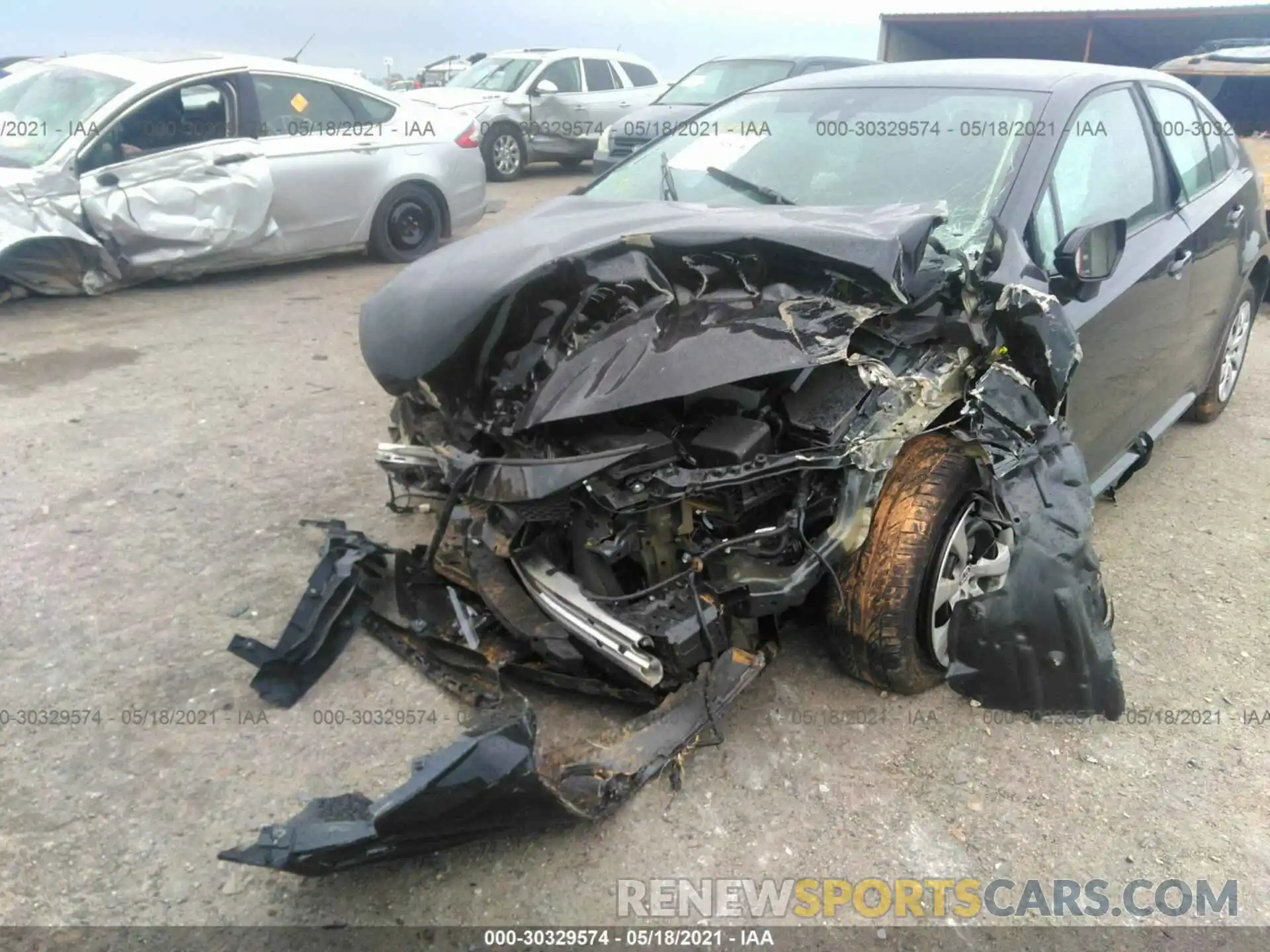 6 Photograph of a damaged car 5YFEPRAE5LP013255 TOYOTA COROLLA 2020