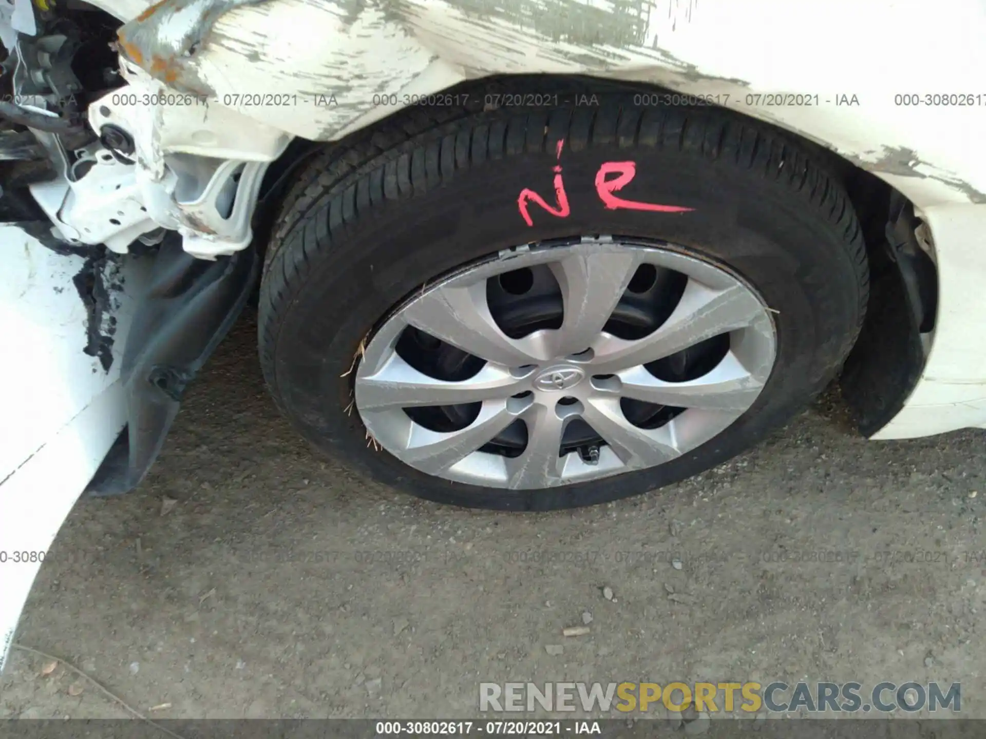 12 Photograph of a damaged car 5YFEPRAE5LP013269 TOYOTA COROLLA 2020