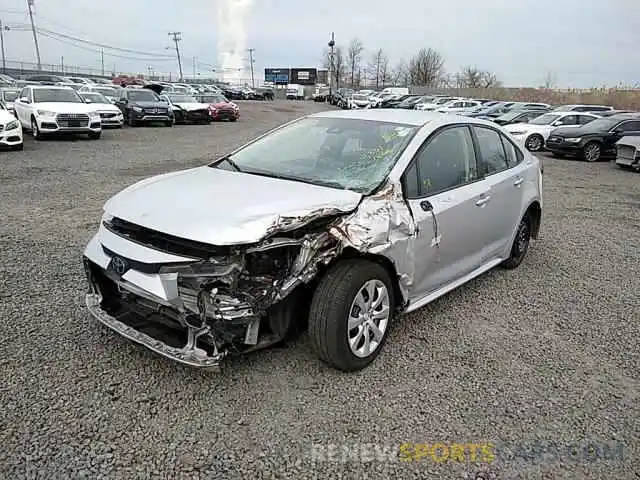 2 Photograph of a damaged car 5YFEPRAE5LP014177 TOYOTA COROLLA 2020