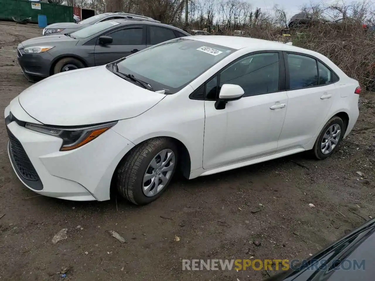 1 Photograph of a damaged car 5YFEPRAE5LP014339 TOYOTA COROLLA 2020