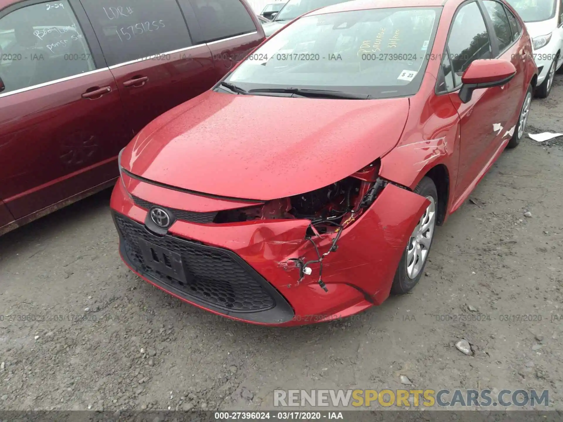 6 Photograph of a damaged car 5YFEPRAE5LP017922 TOYOTA COROLLA 2020