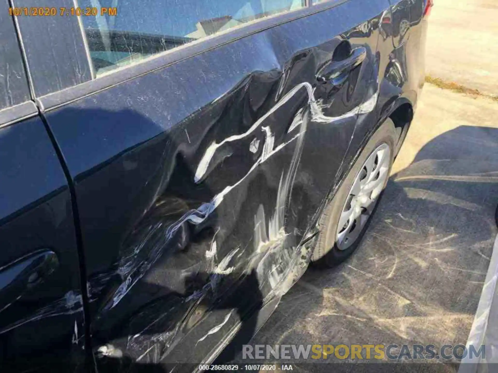 13 Photograph of a damaged car 5YFEPRAE5LP018875 TOYOTA COROLLA 2020