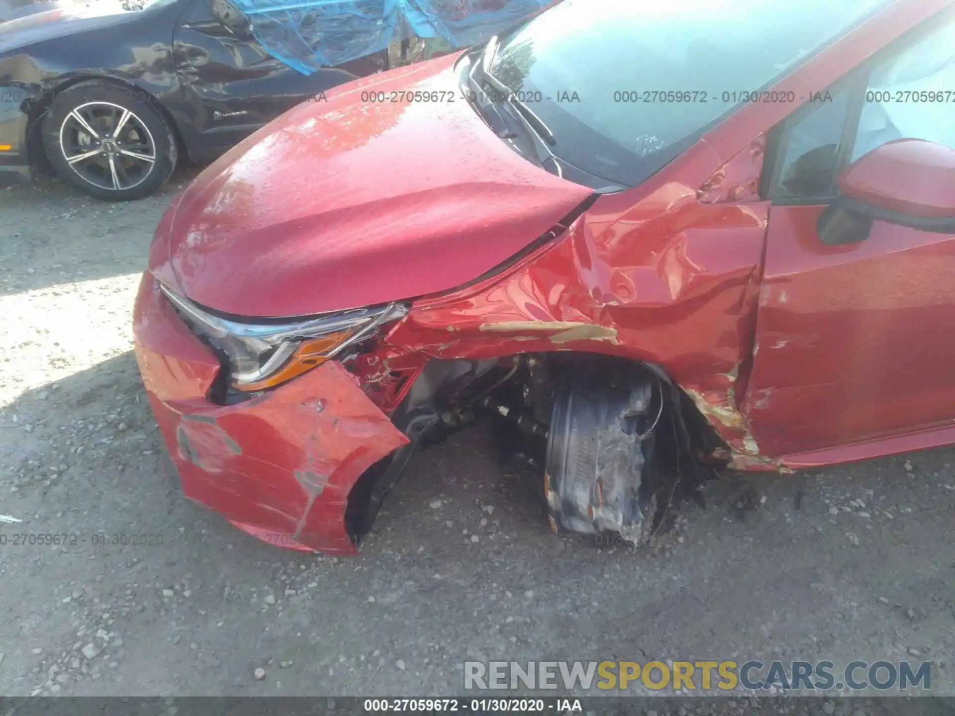 6 Photograph of a damaged car 5YFEPRAE5LP019945 TOYOTA COROLLA 2020