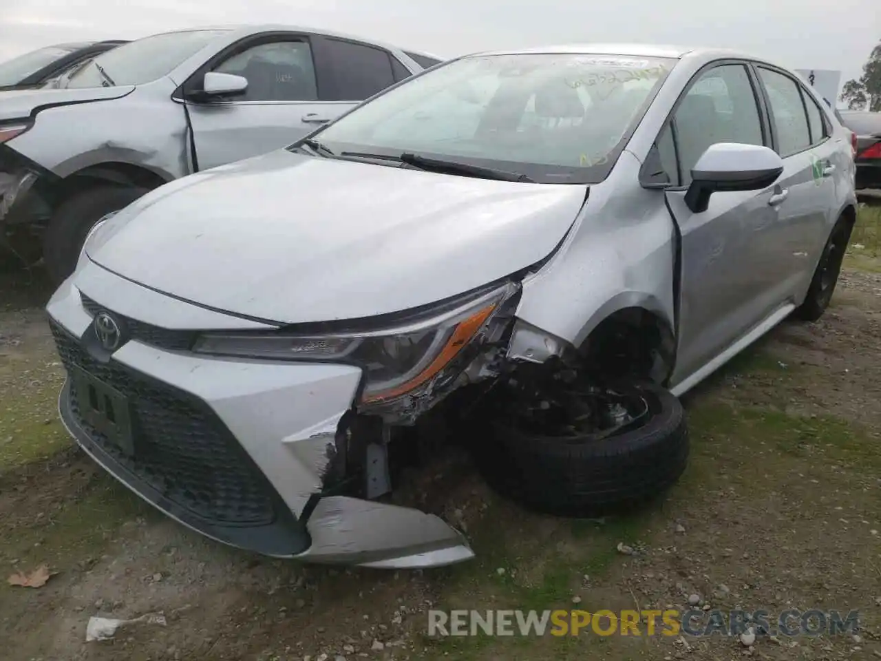 9 Photograph of a damaged car 5YFEPRAE5LP020349 TOYOTA COROLLA 2020