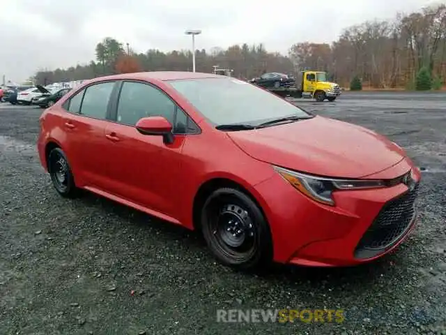 1 Photograph of a damaged car 5YFEPRAE5LP020464 TOYOTA COROLLA 2020