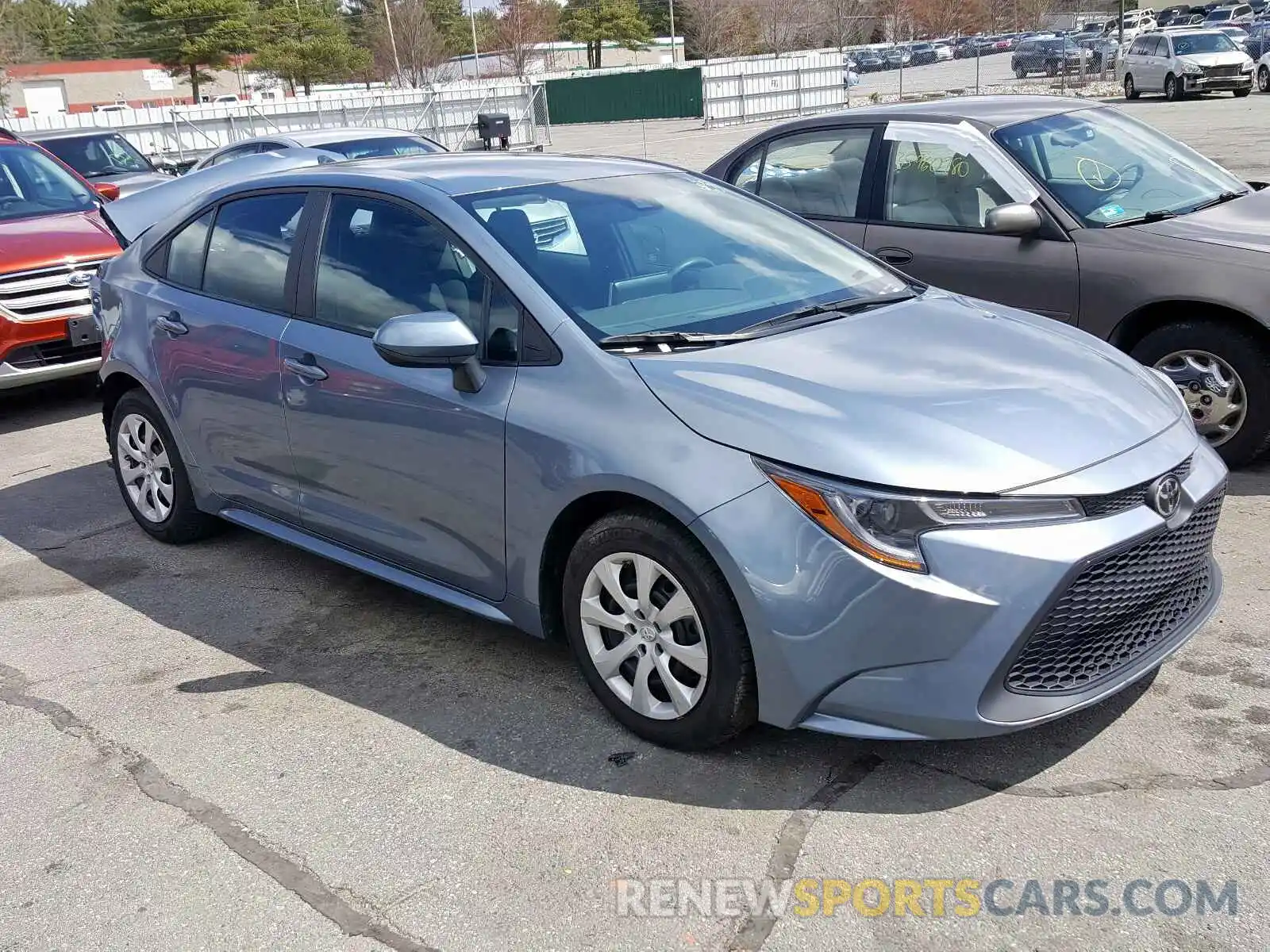 1 Photograph of a damaged car 5YFEPRAE5LP021906 TOYOTA COROLLA 2020