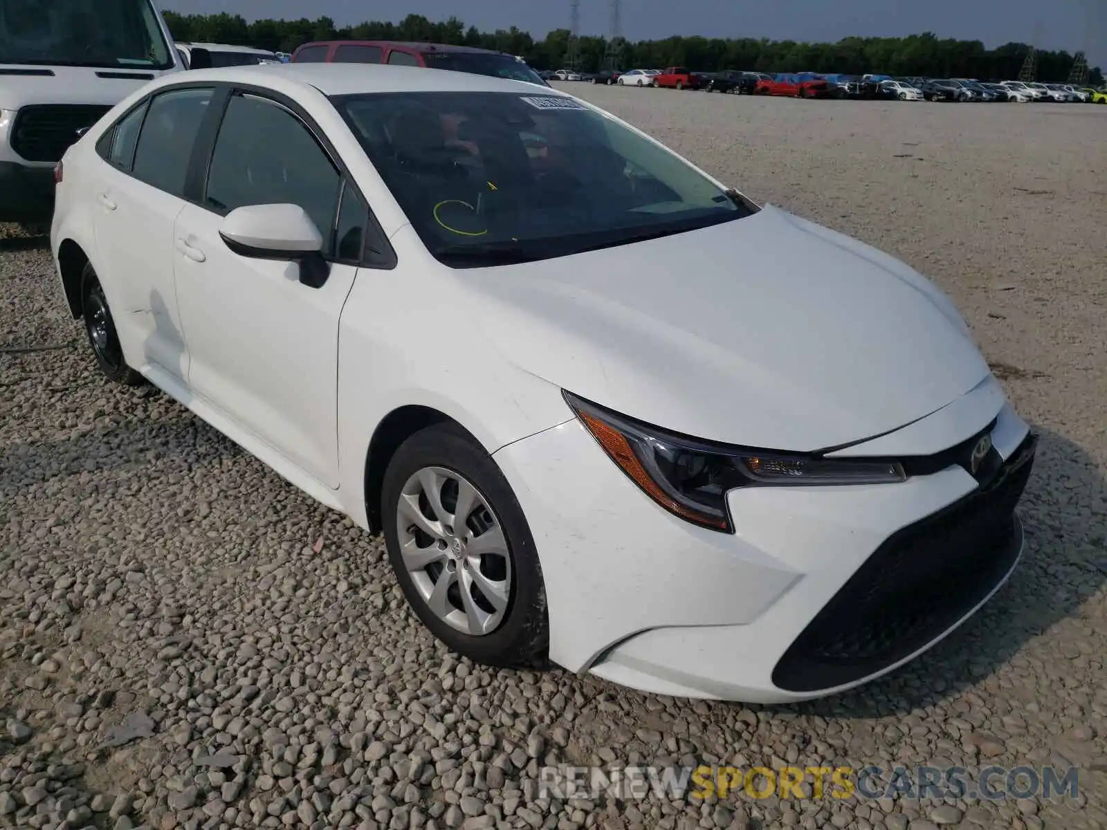 1 Photograph of a damaged car 5YFEPRAE5LP024482 TOYOTA COROLLA 2020