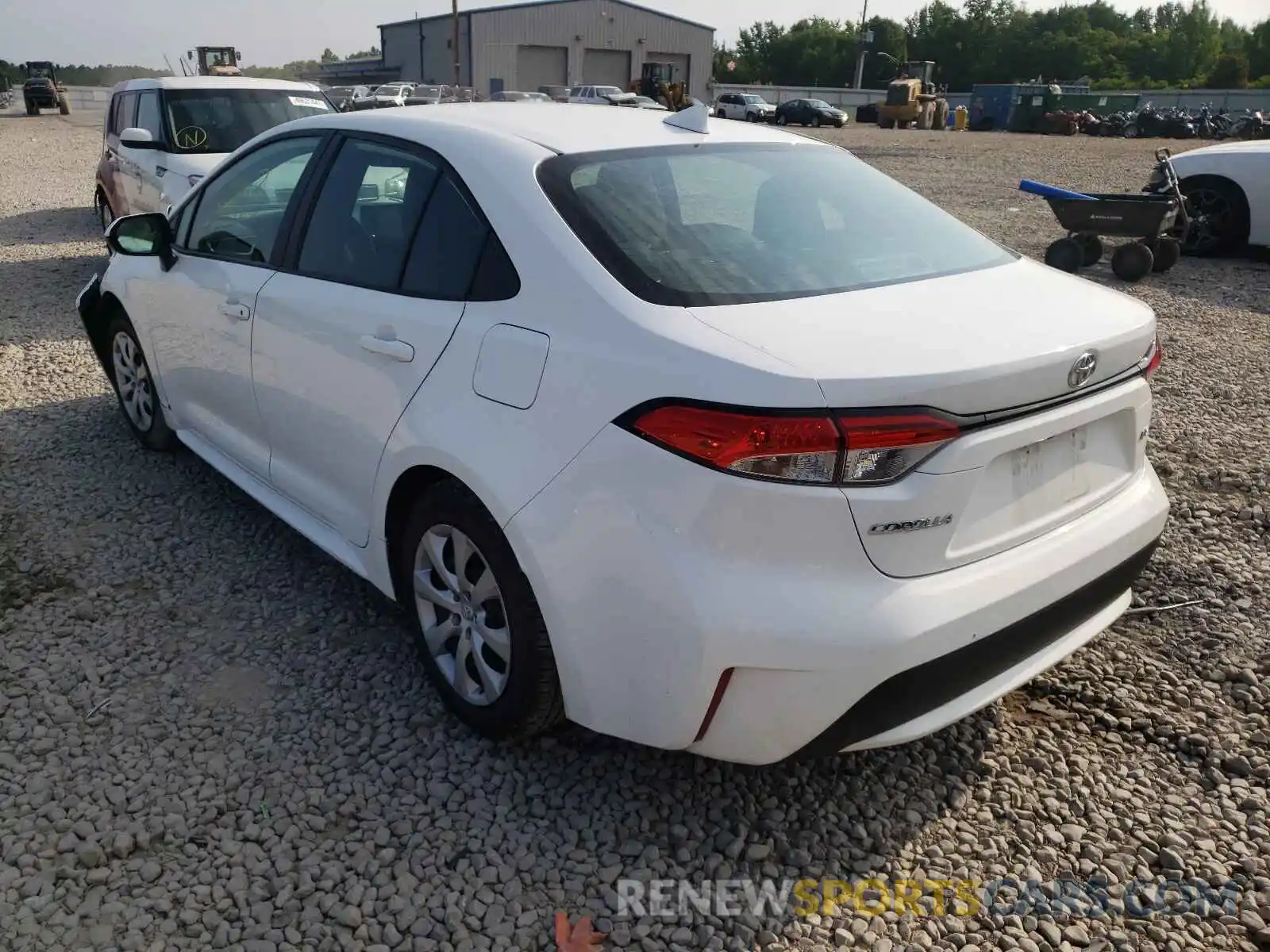 3 Photograph of a damaged car 5YFEPRAE5LP024482 TOYOTA COROLLA 2020