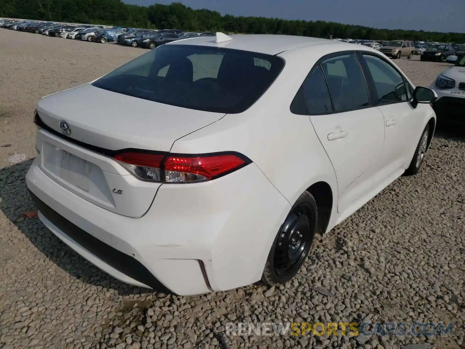 4 Photograph of a damaged car 5YFEPRAE5LP024482 TOYOTA COROLLA 2020