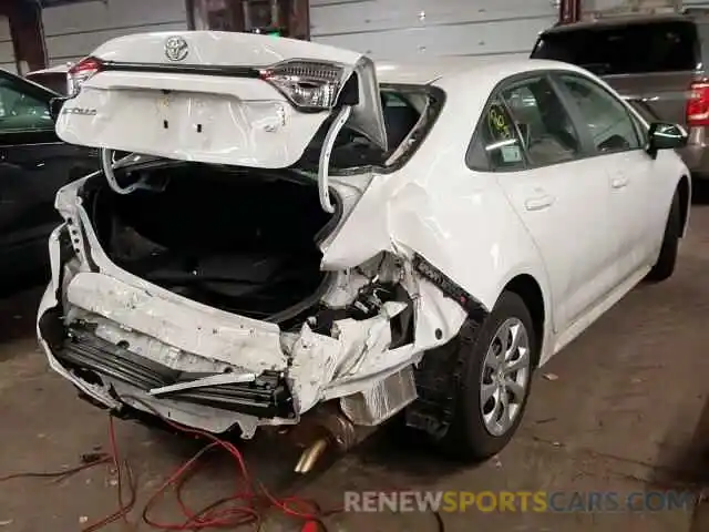 4 Photograph of a damaged car 5YFEPRAE5LP024496 TOYOTA COROLLA 2020
