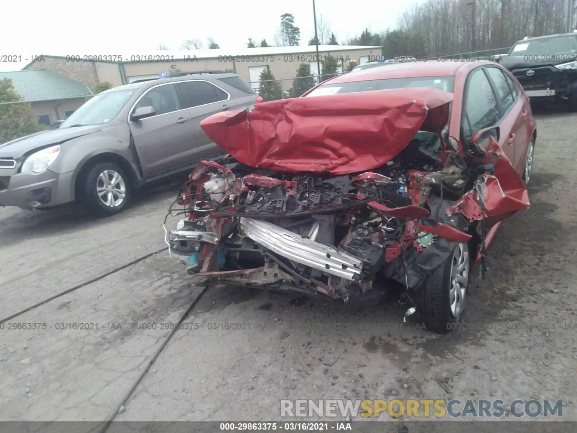 6 Photograph of a damaged car 5YFEPRAE5LP026894 TOYOTA COROLLA 2020