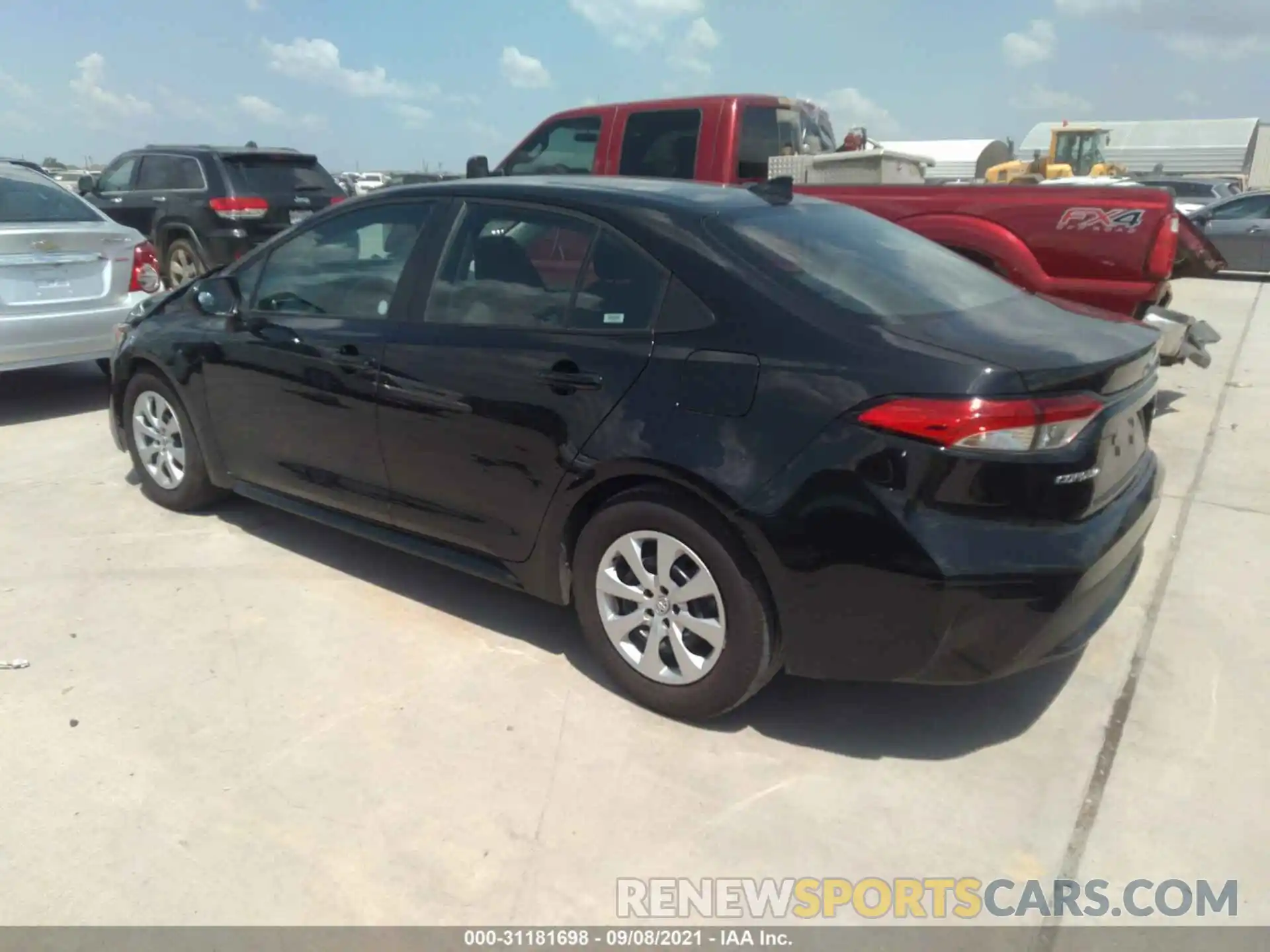 3 Photograph of a damaged car 5YFEPRAE5LP028290 TOYOTA COROLLA 2020