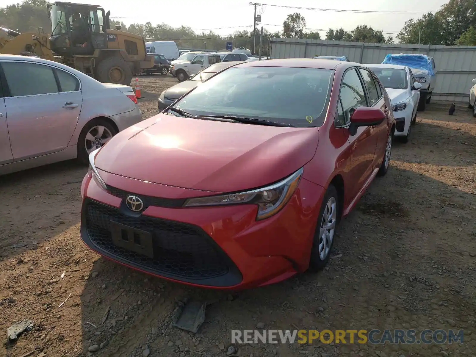 2 Photograph of a damaged car 5YFEPRAE5LP028743 TOYOTA COROLLA 2020