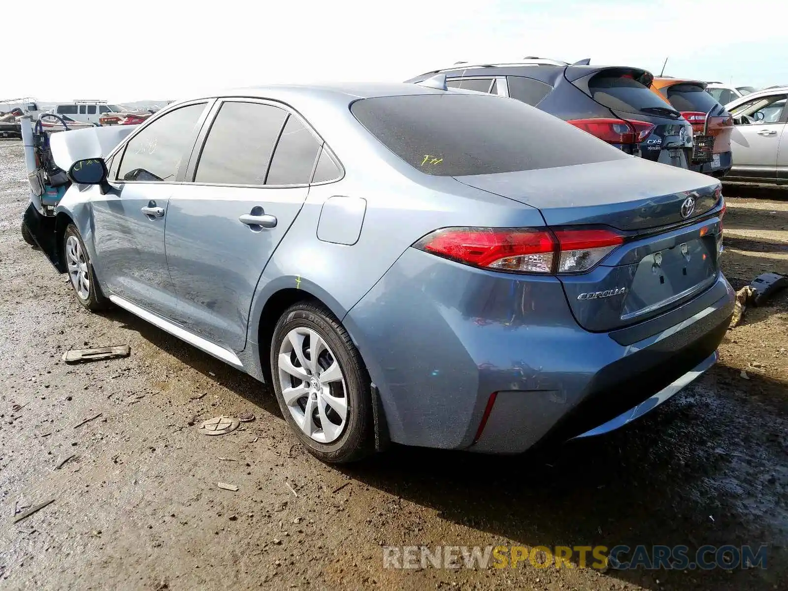 3 Photograph of a damaged car 5YFEPRAE5LP030959 TOYOTA COROLLA 2020