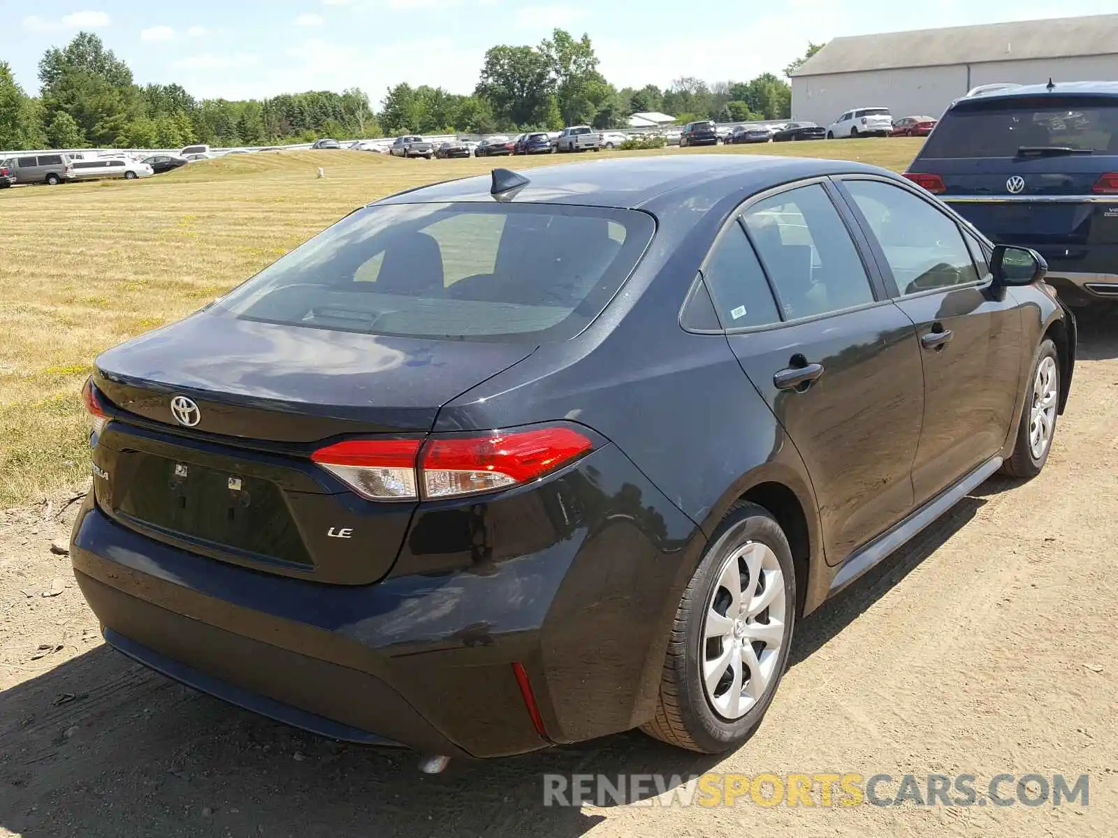 4 Photograph of a damaged car 5YFEPRAE5LP031142 TOYOTA COROLLA 2020